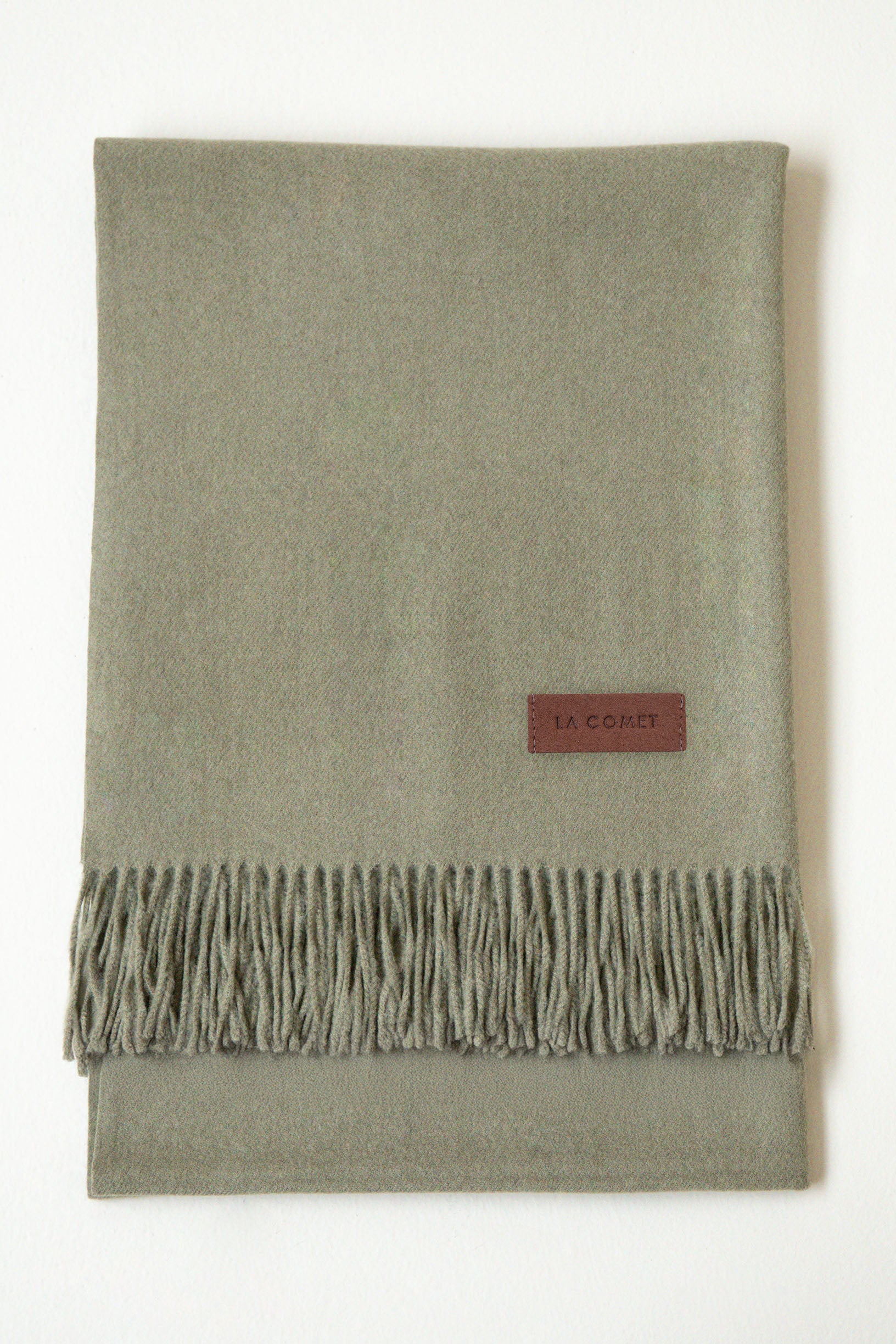 FOULARD CASHMERE // VERDE MEDIO