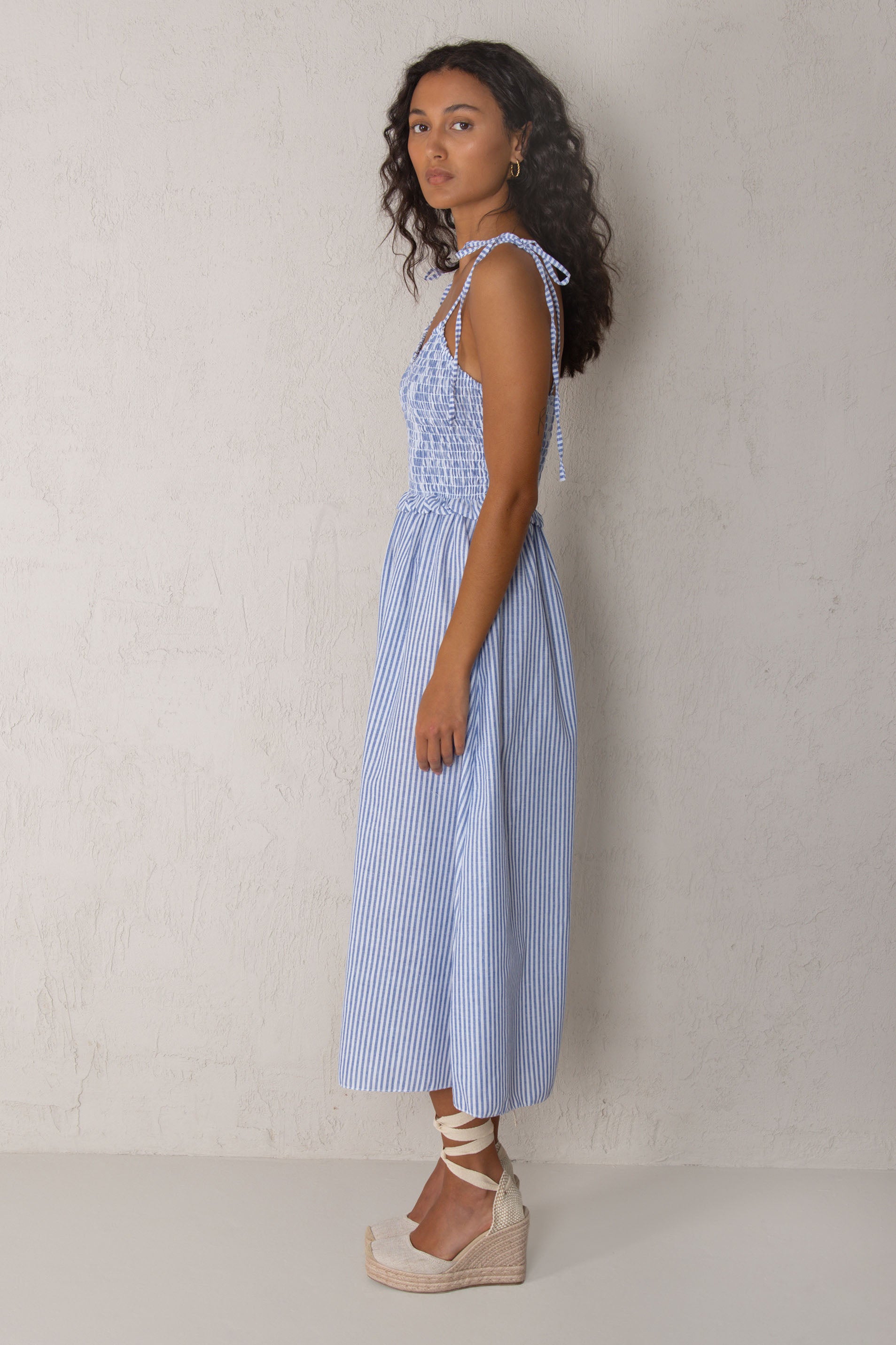 VESTIDO ALEJANDRA // RAYAS MARINERAS