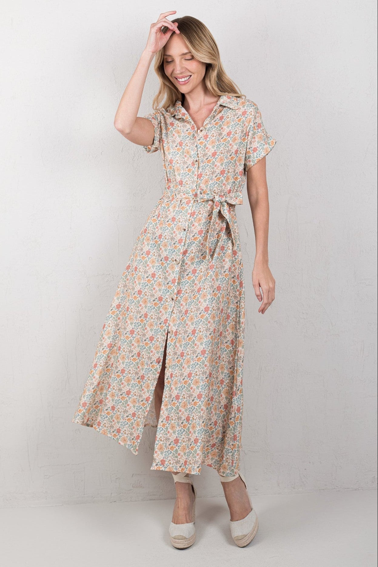 VESTIDO CAROL // FLOR LOTUS