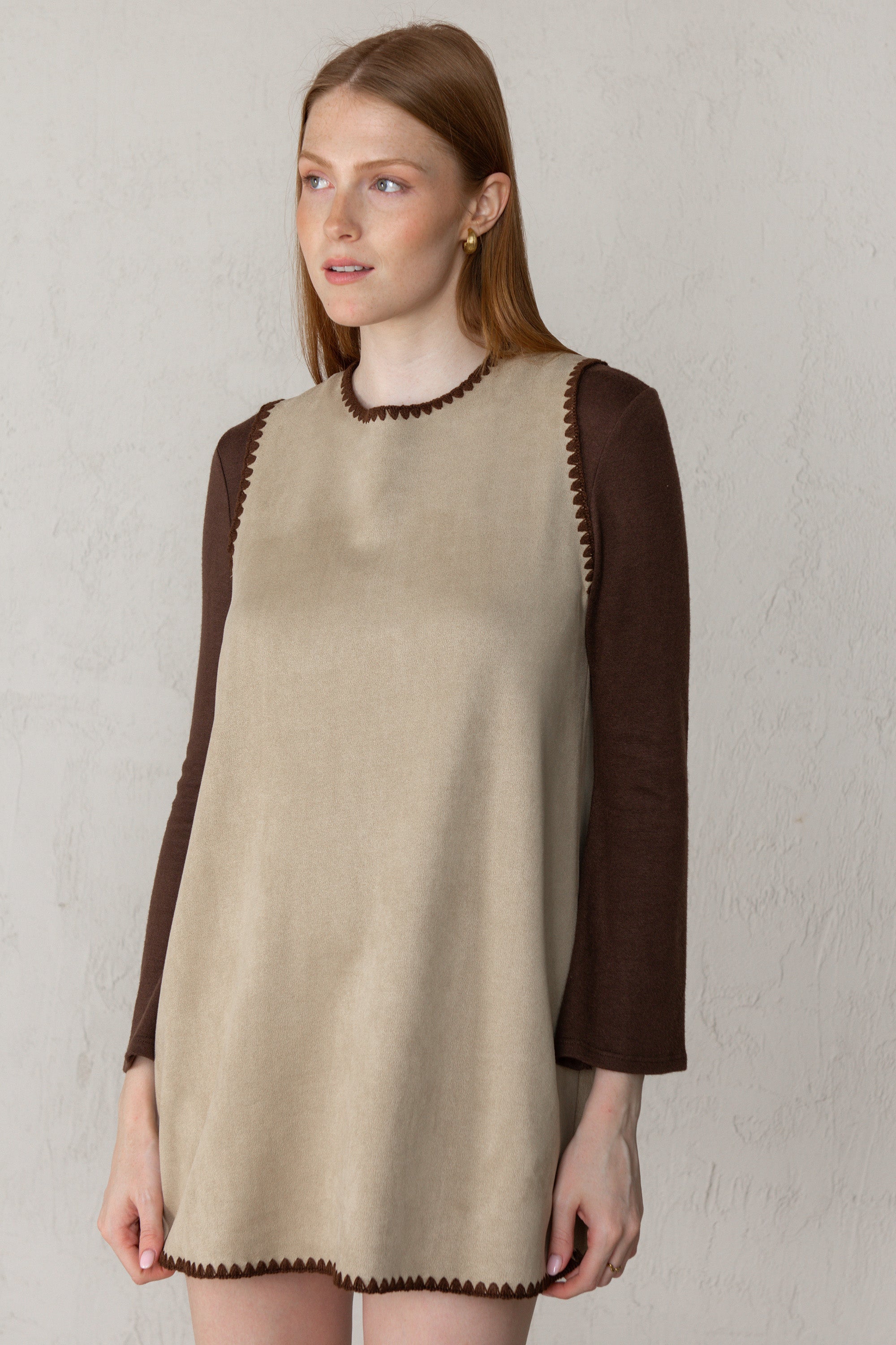 VESTIDO GALA // BEIGE