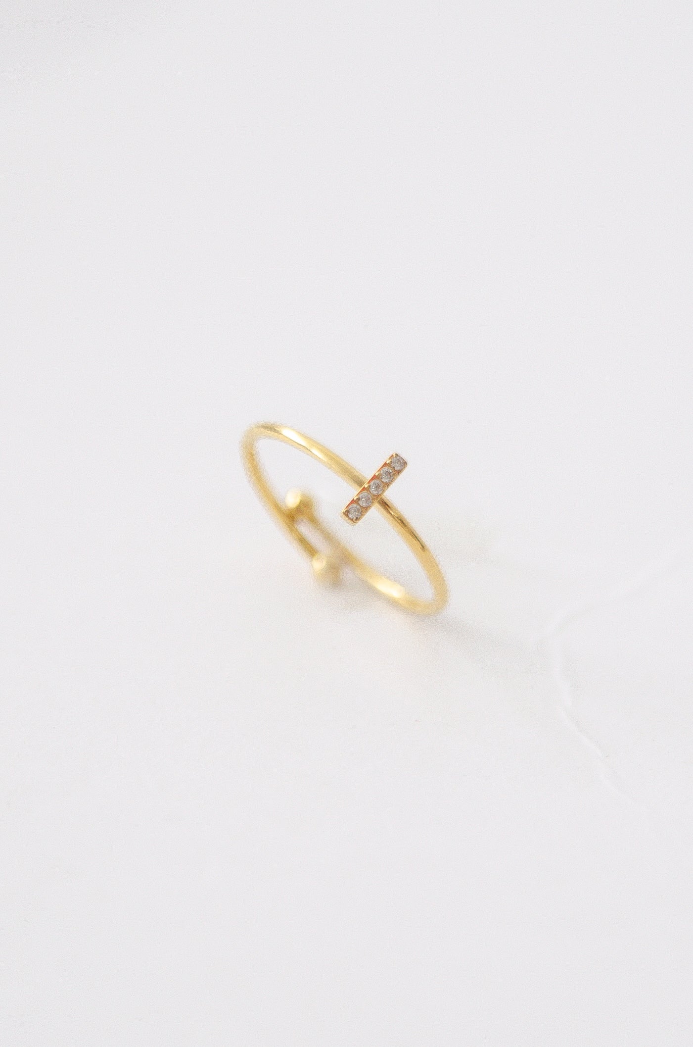 ANILLO BRILLANTES MINIMAL