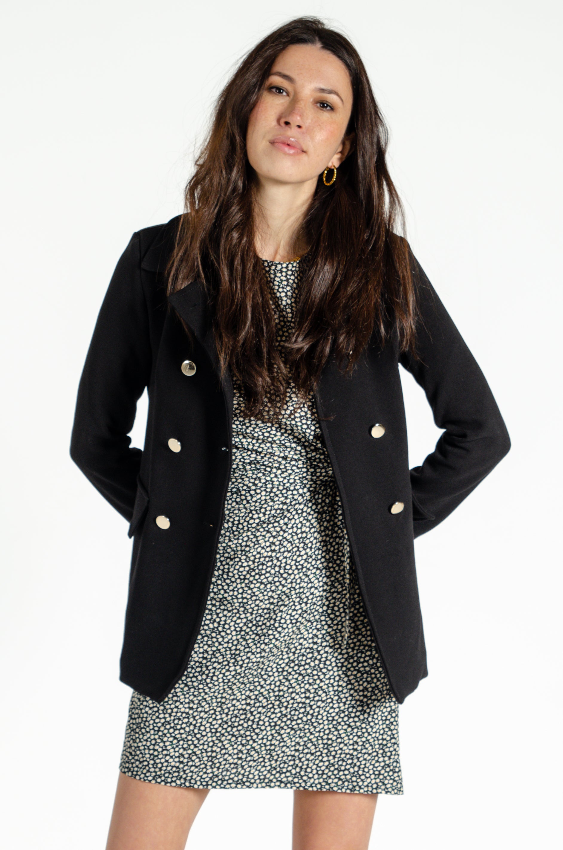 CARMEN BLAZER // BLACK