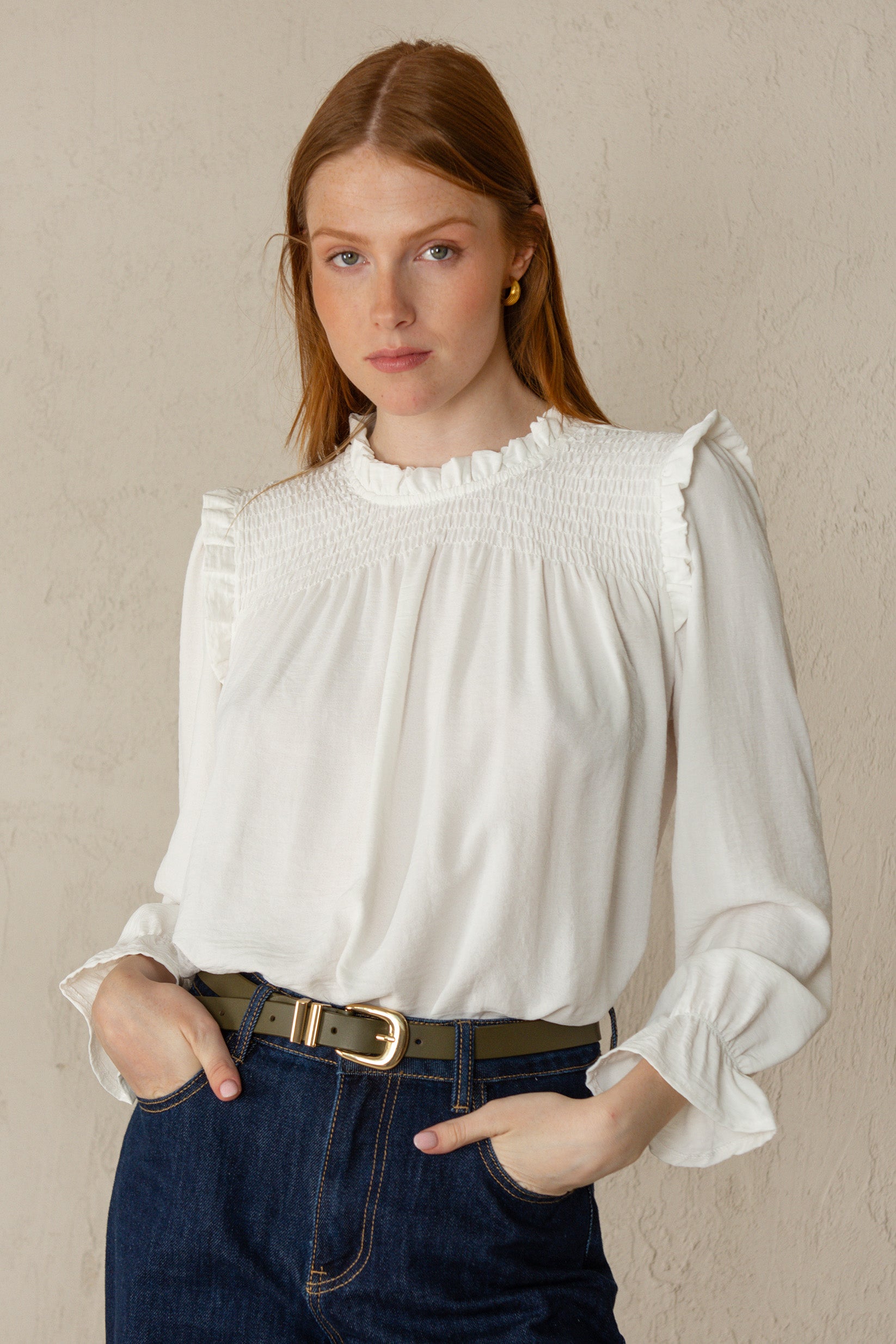 CHEMISE BETTINA // BLANCHE