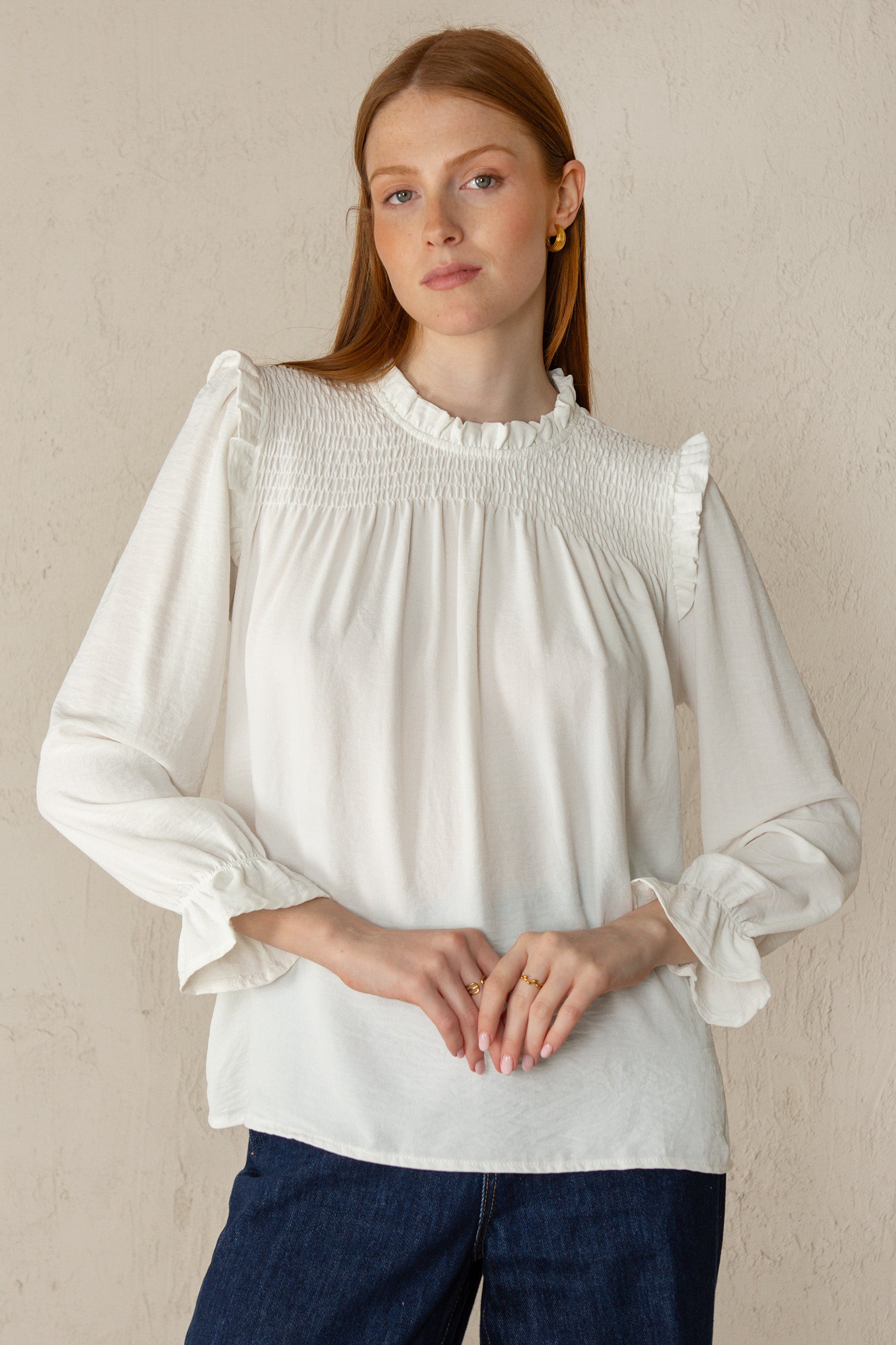 CHEMISE BETTINA // BLANCHE