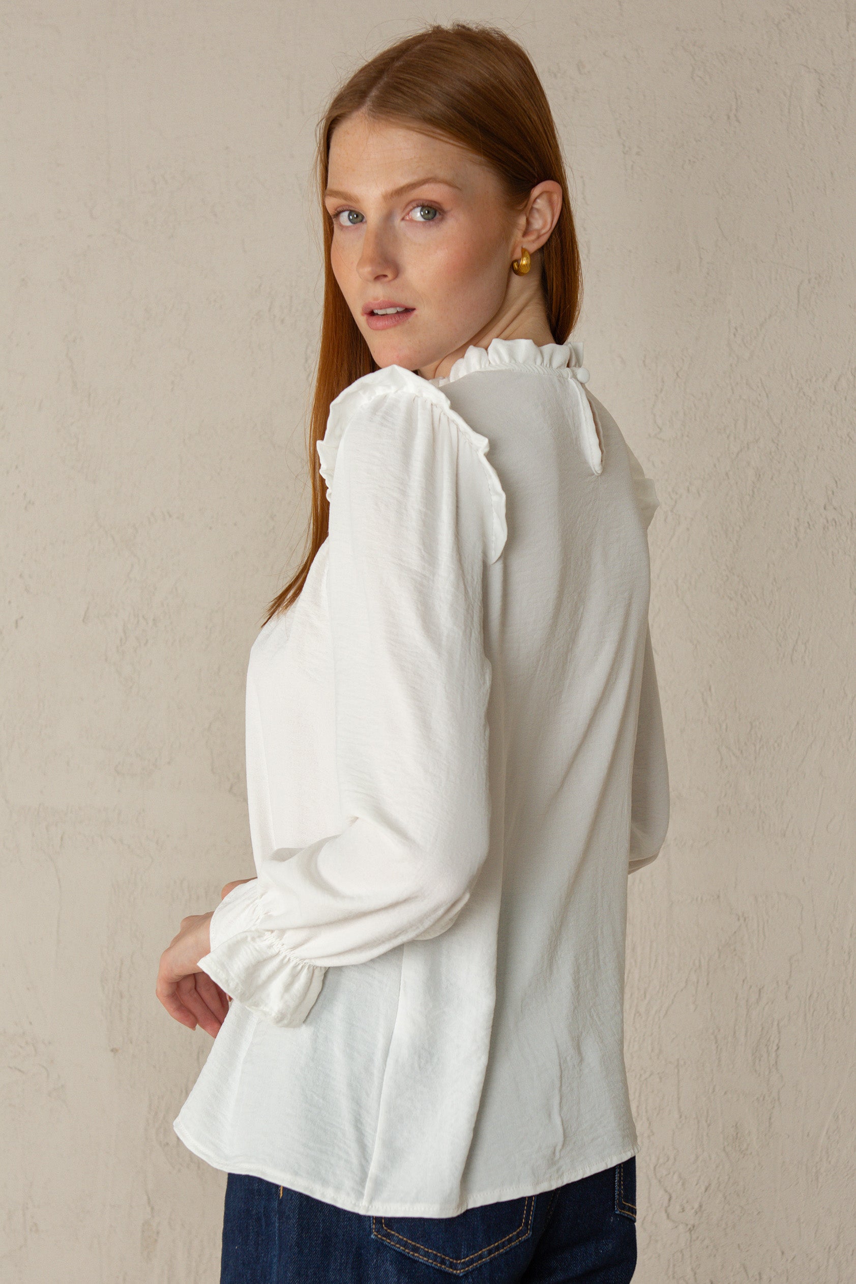 BETTINA SHIRT // WHITE