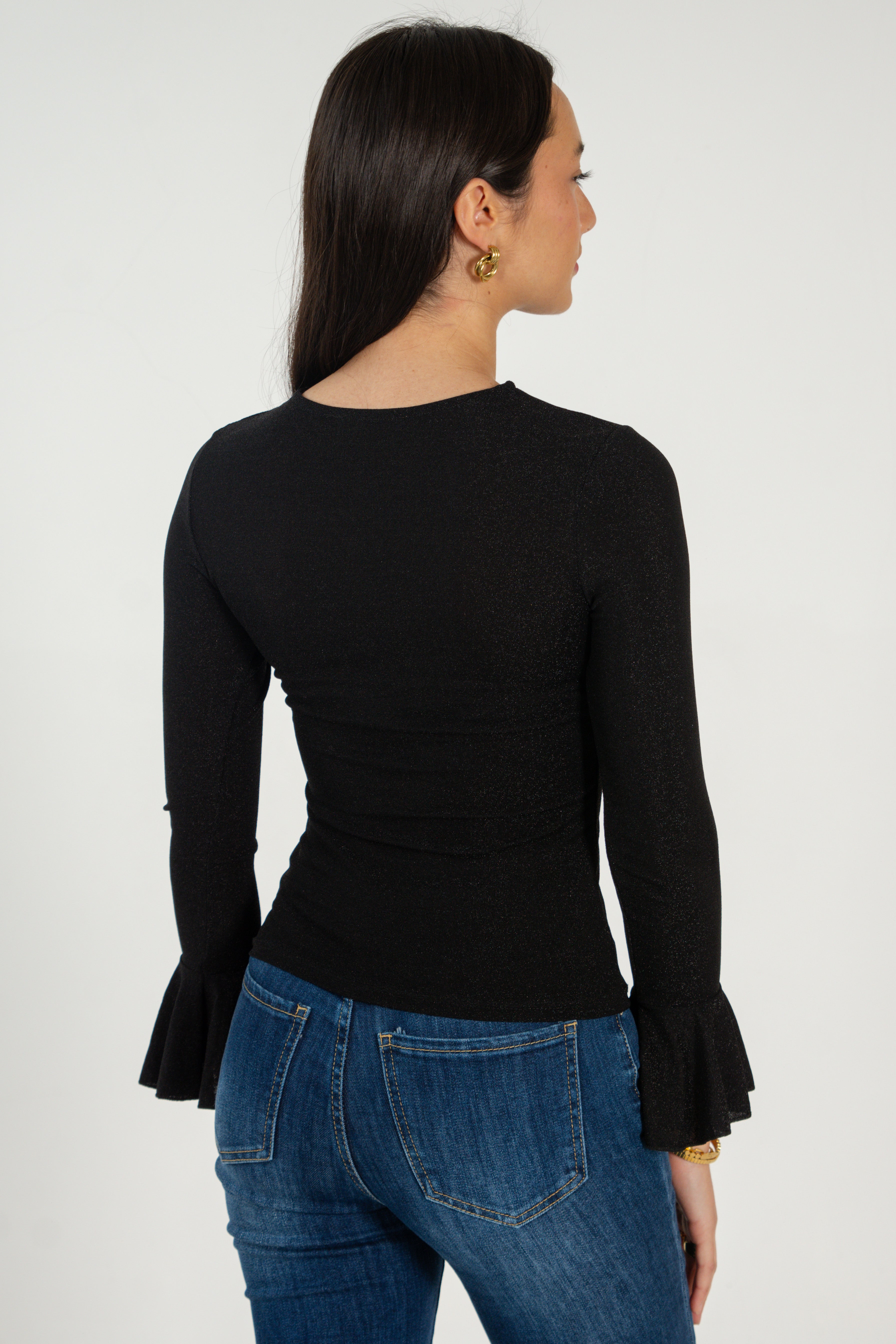 OLGA TOP // BLACK