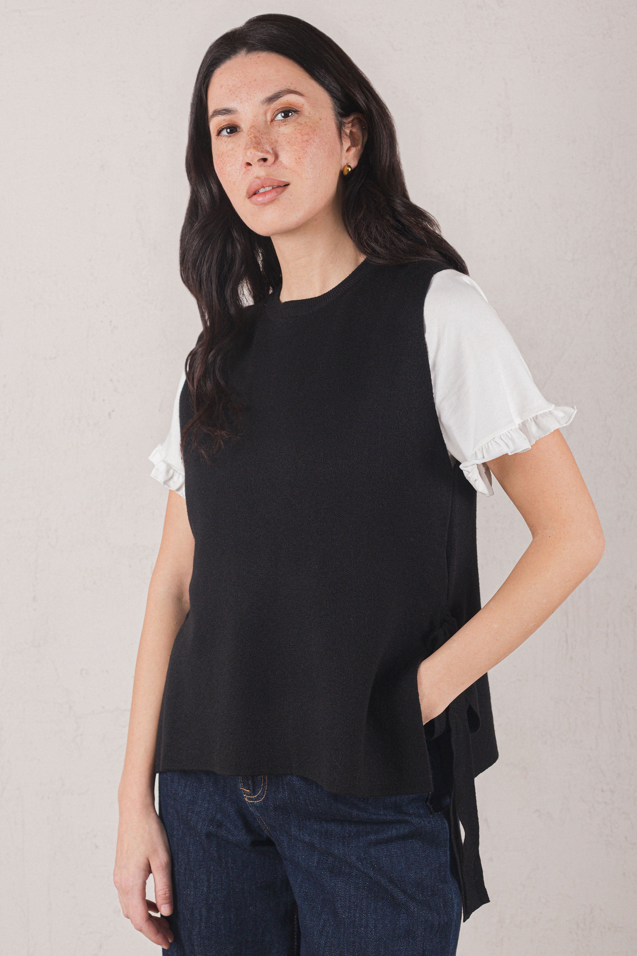 JULIET VEST // BLACK