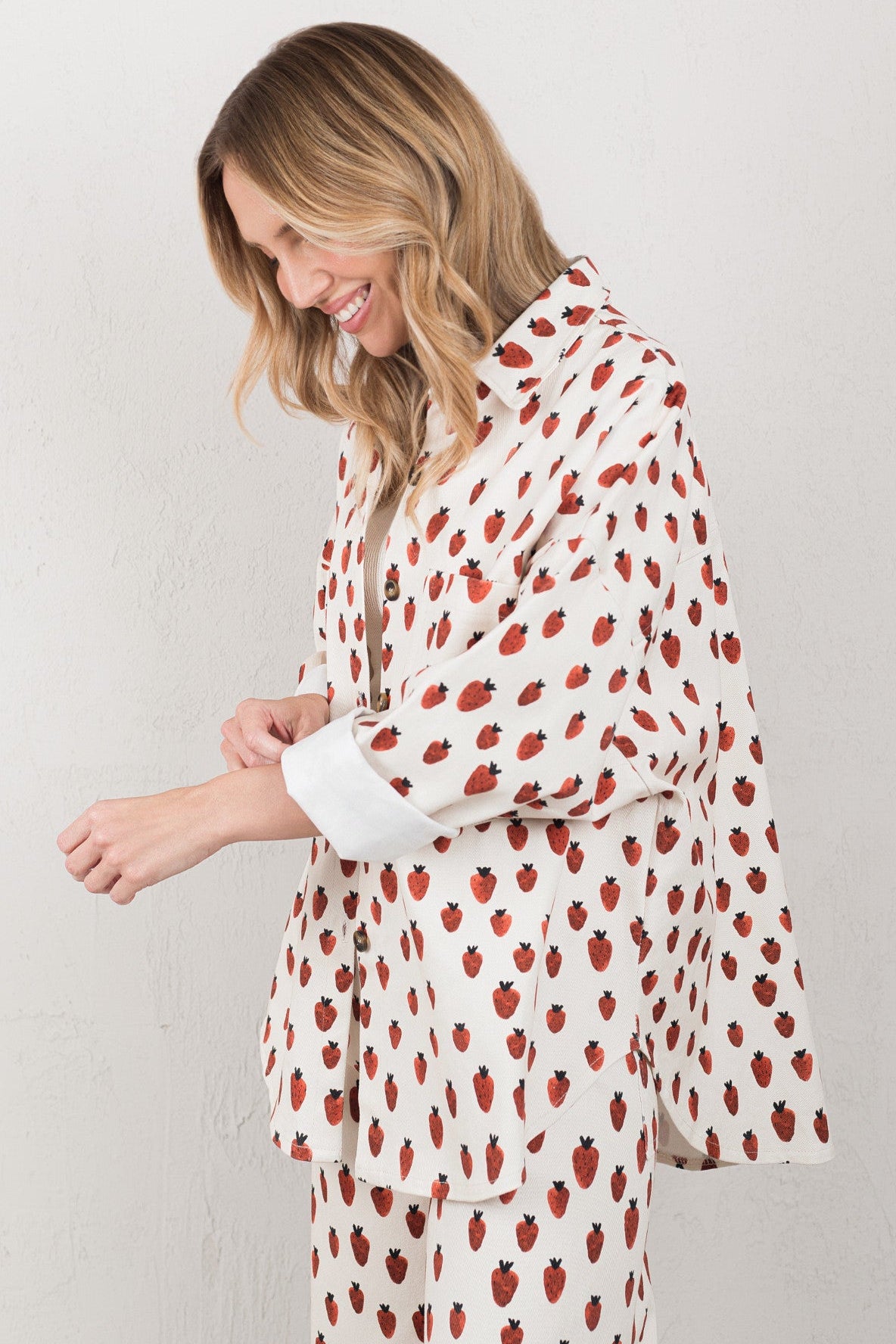 CHAQUETA CELIA // FRESAS