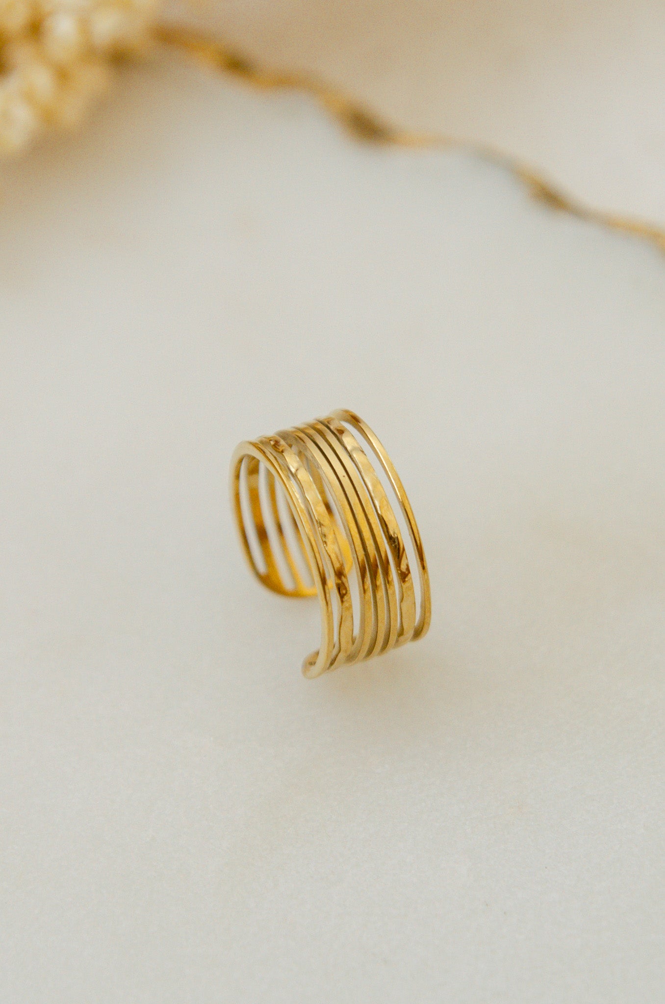 GOLD LAYERS RING