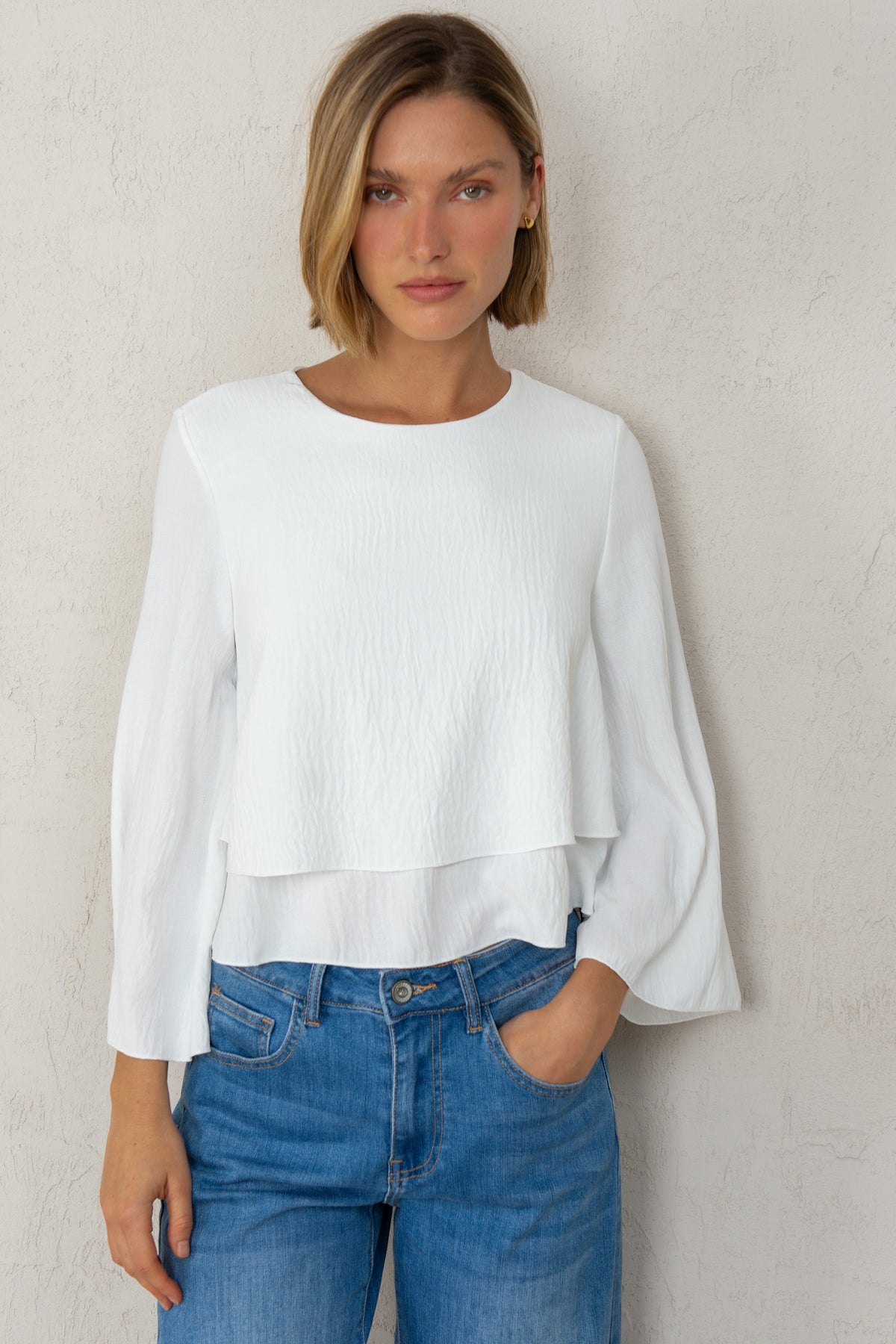 CAMISA ESTER // BLANCO