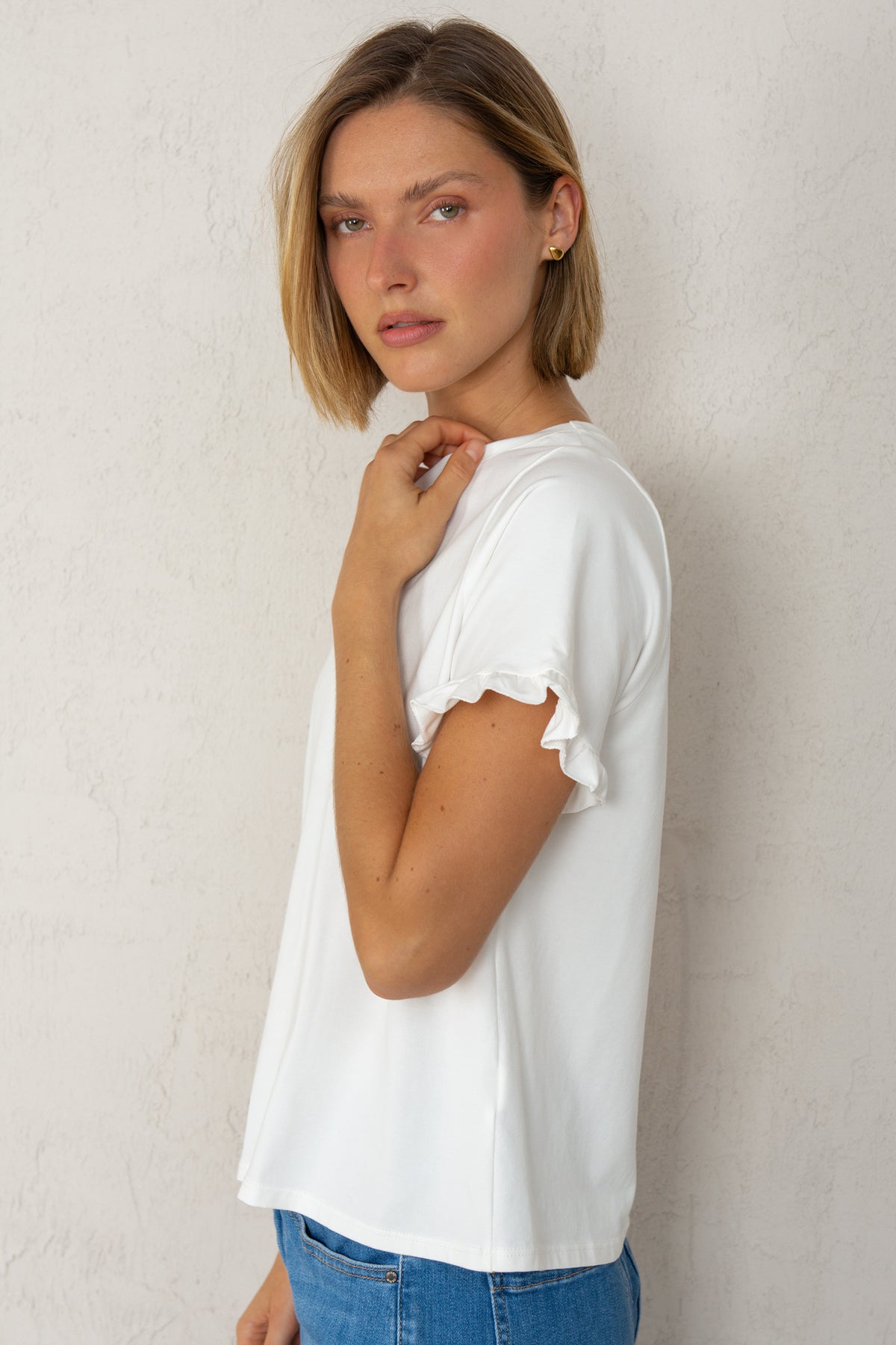 VALENTINA T-SHIRT // WHITE