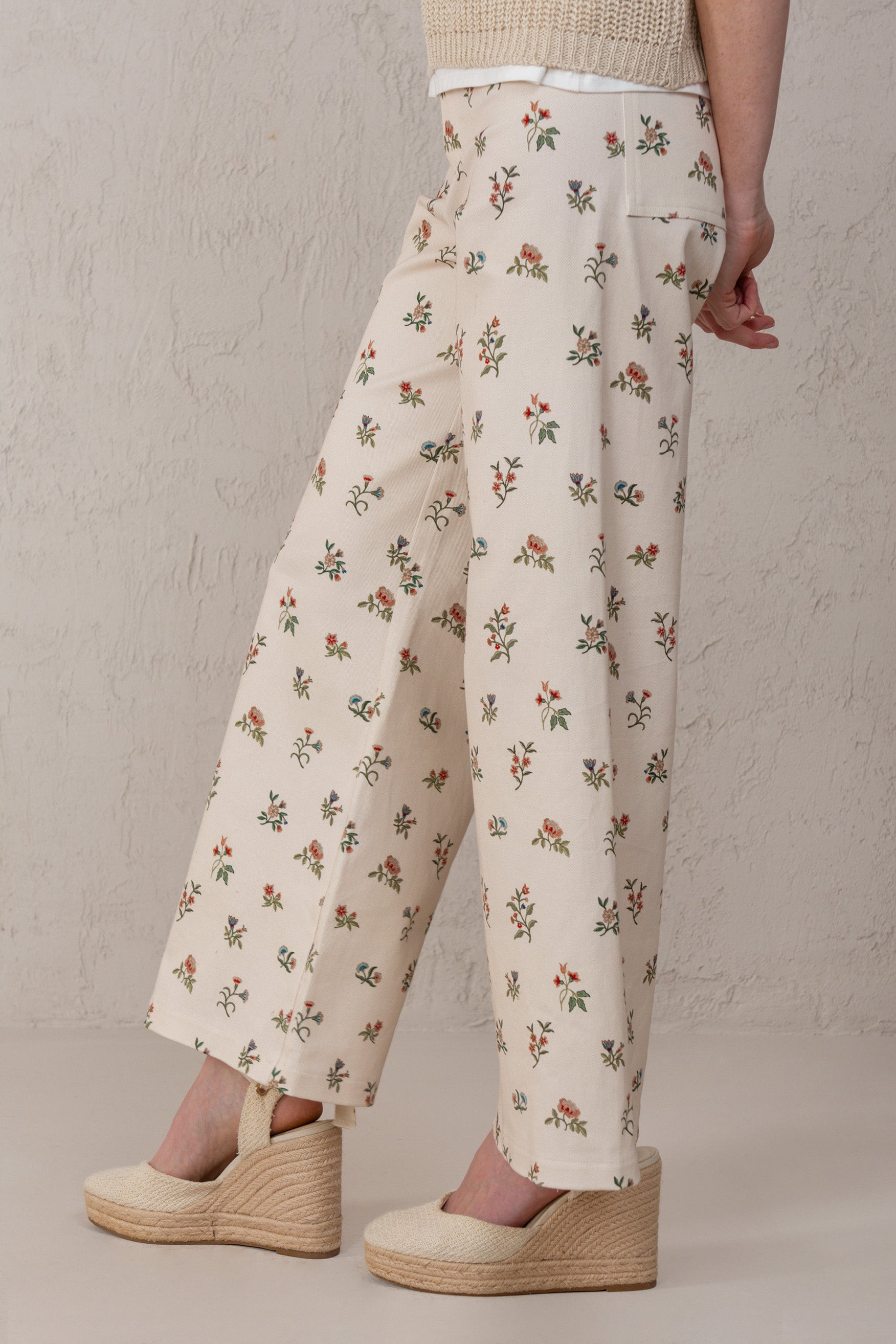 PANTALÓN PAULA // FLORES SILVESTRES