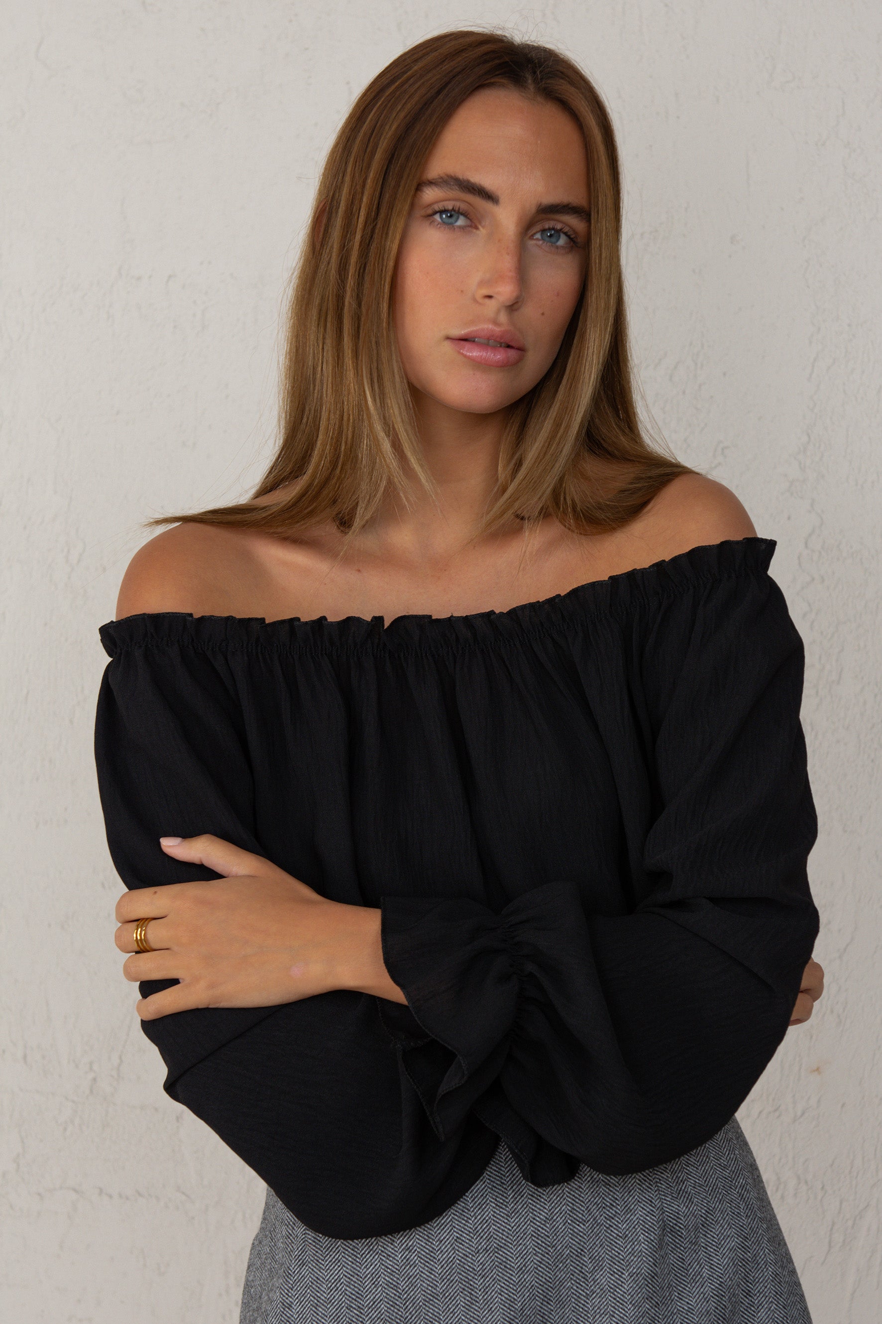 CAMISA ALMUDENA // NEGRO