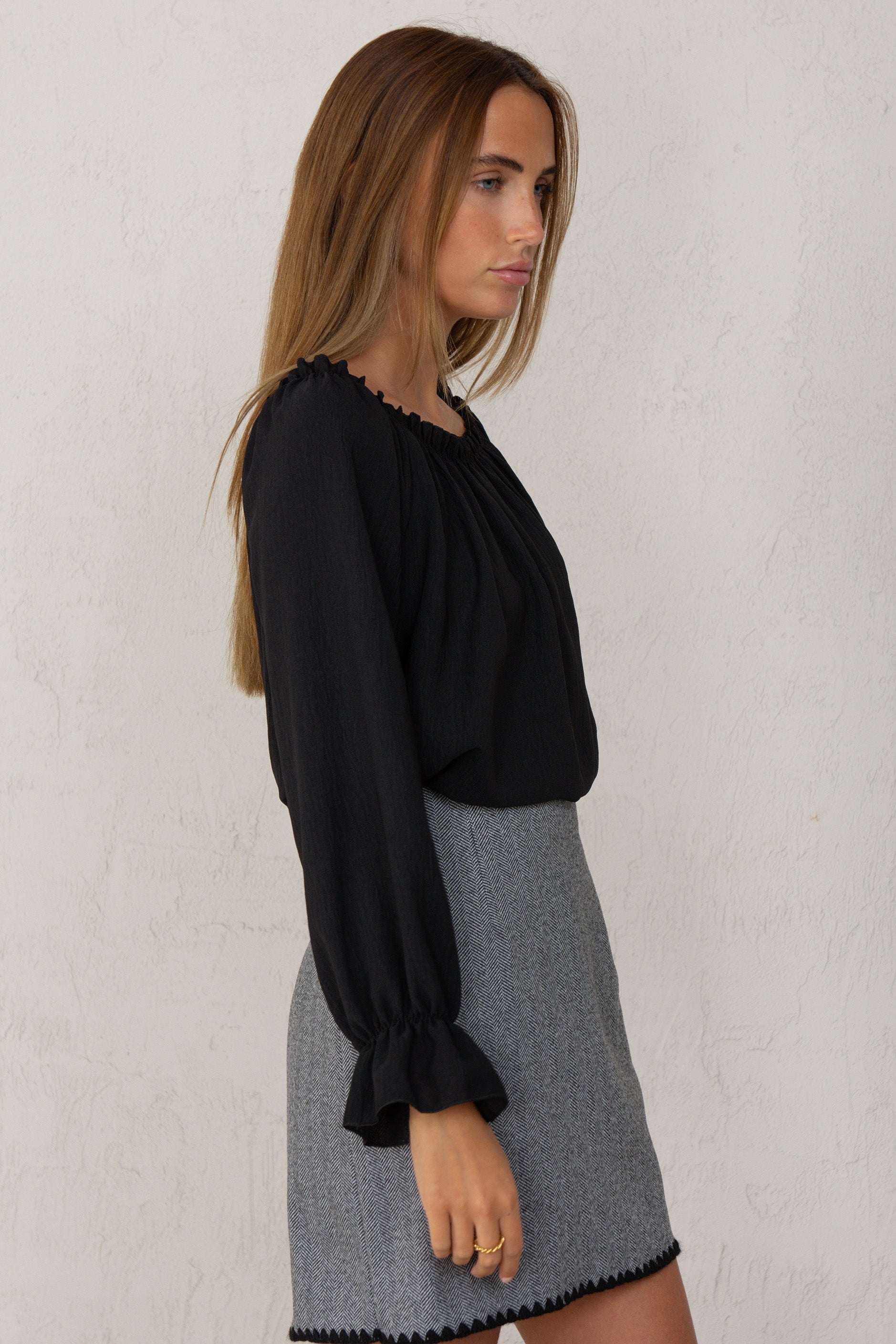 CAMISA ALMUDENA // NEGRO