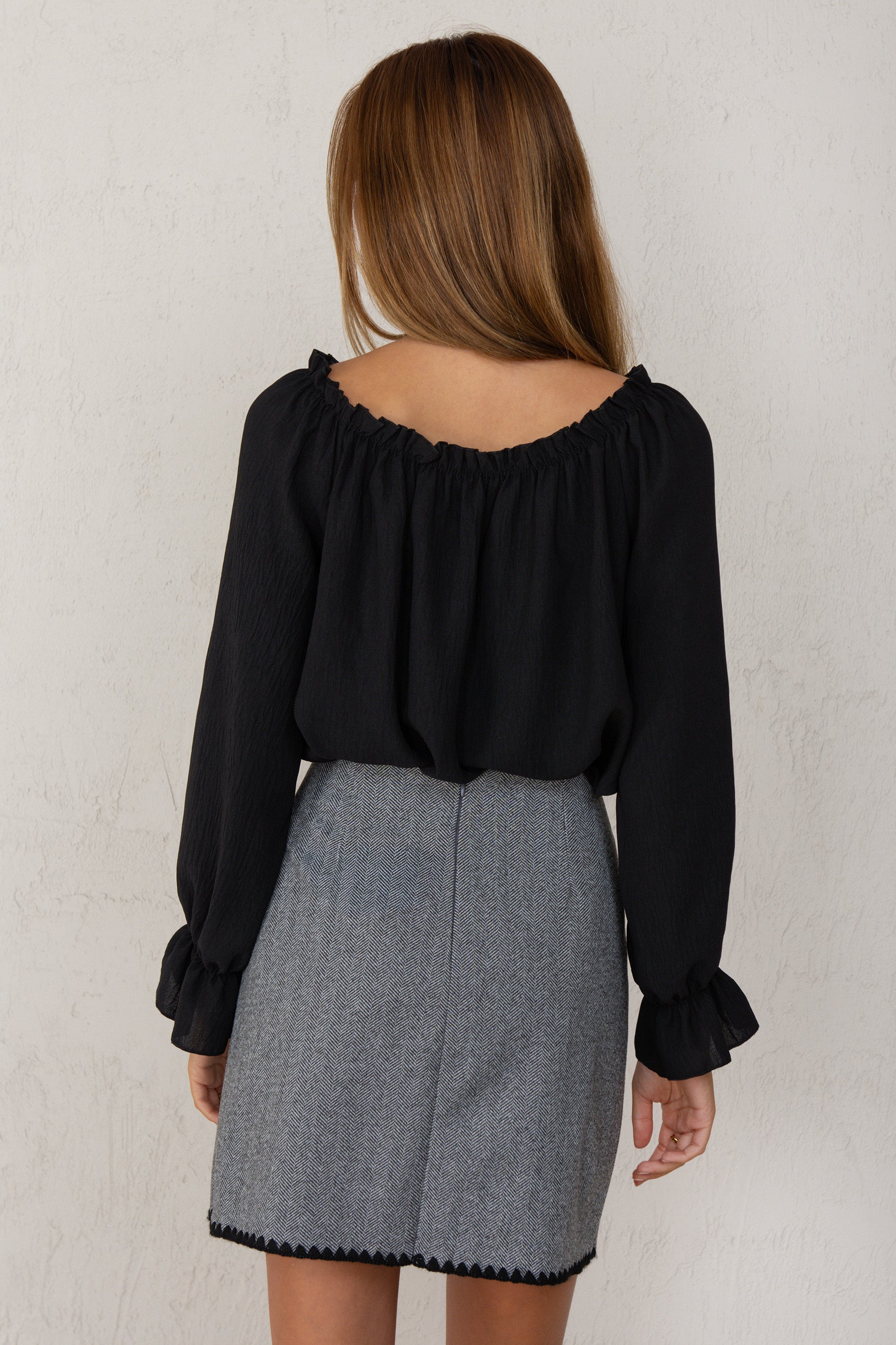 CAMISA ALMUDENA // NEGRO