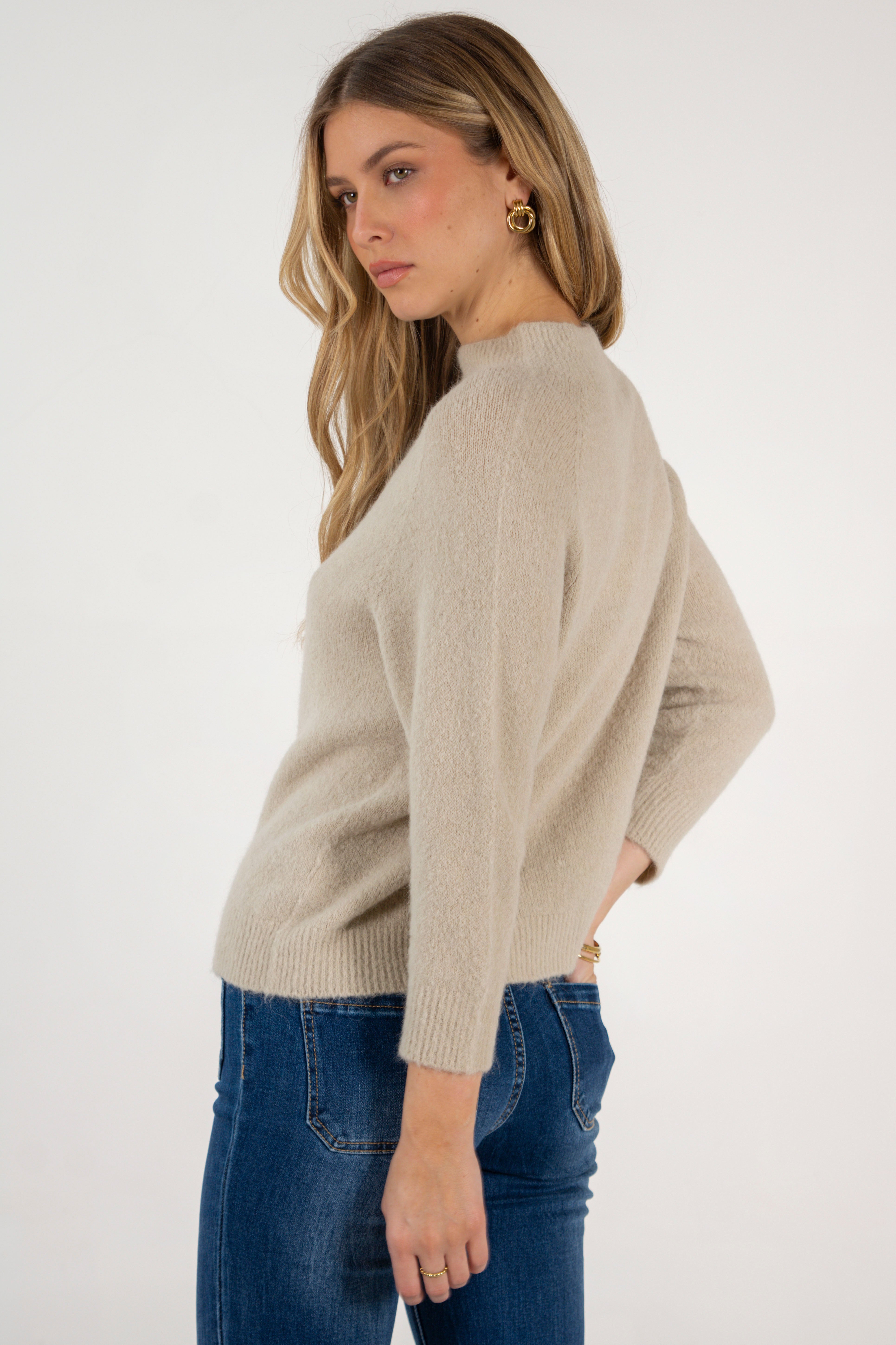 GABRIELA SWEATER // BEIGE