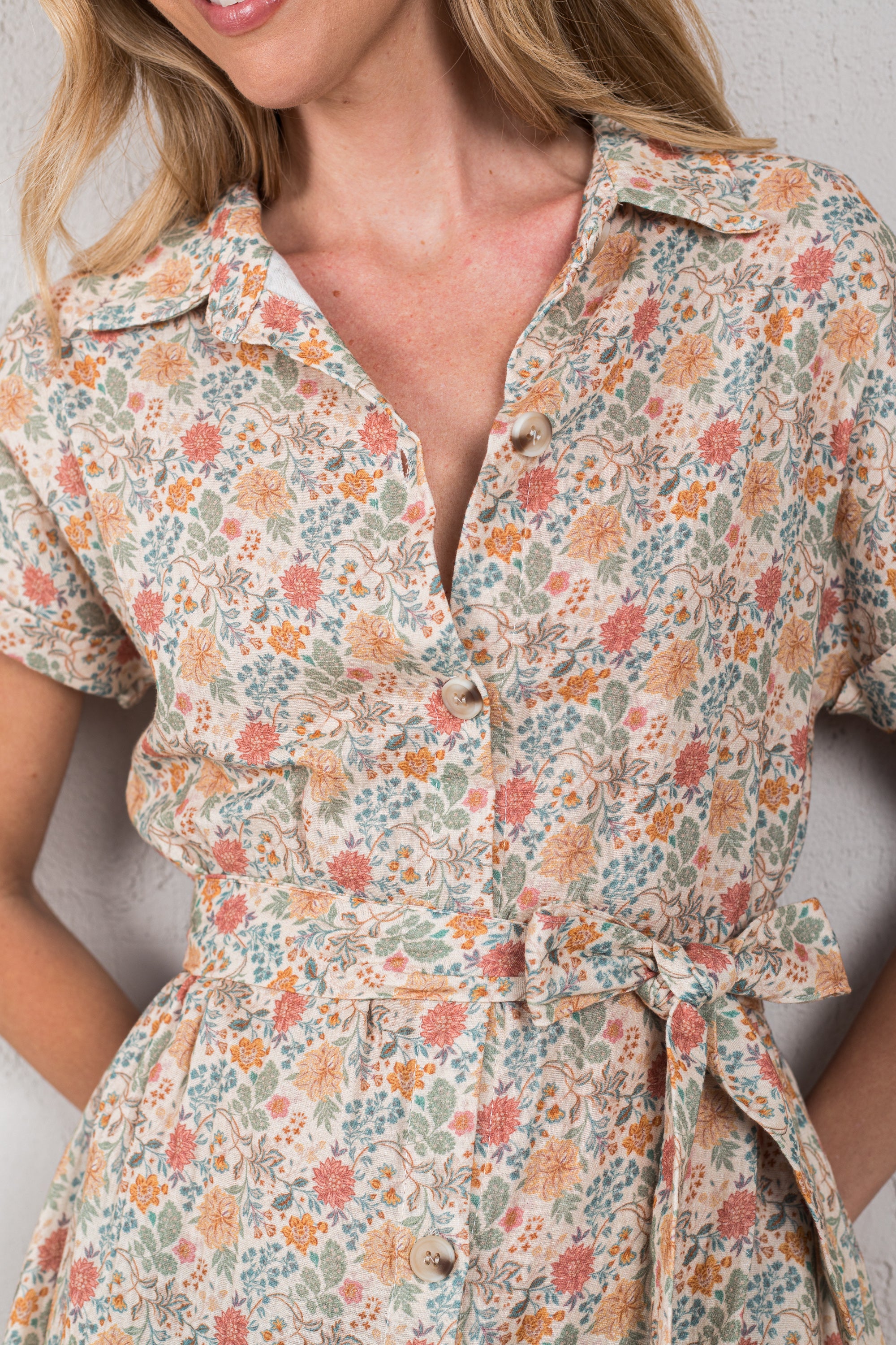 VESTIDO CAROL // FLOR LOTUS