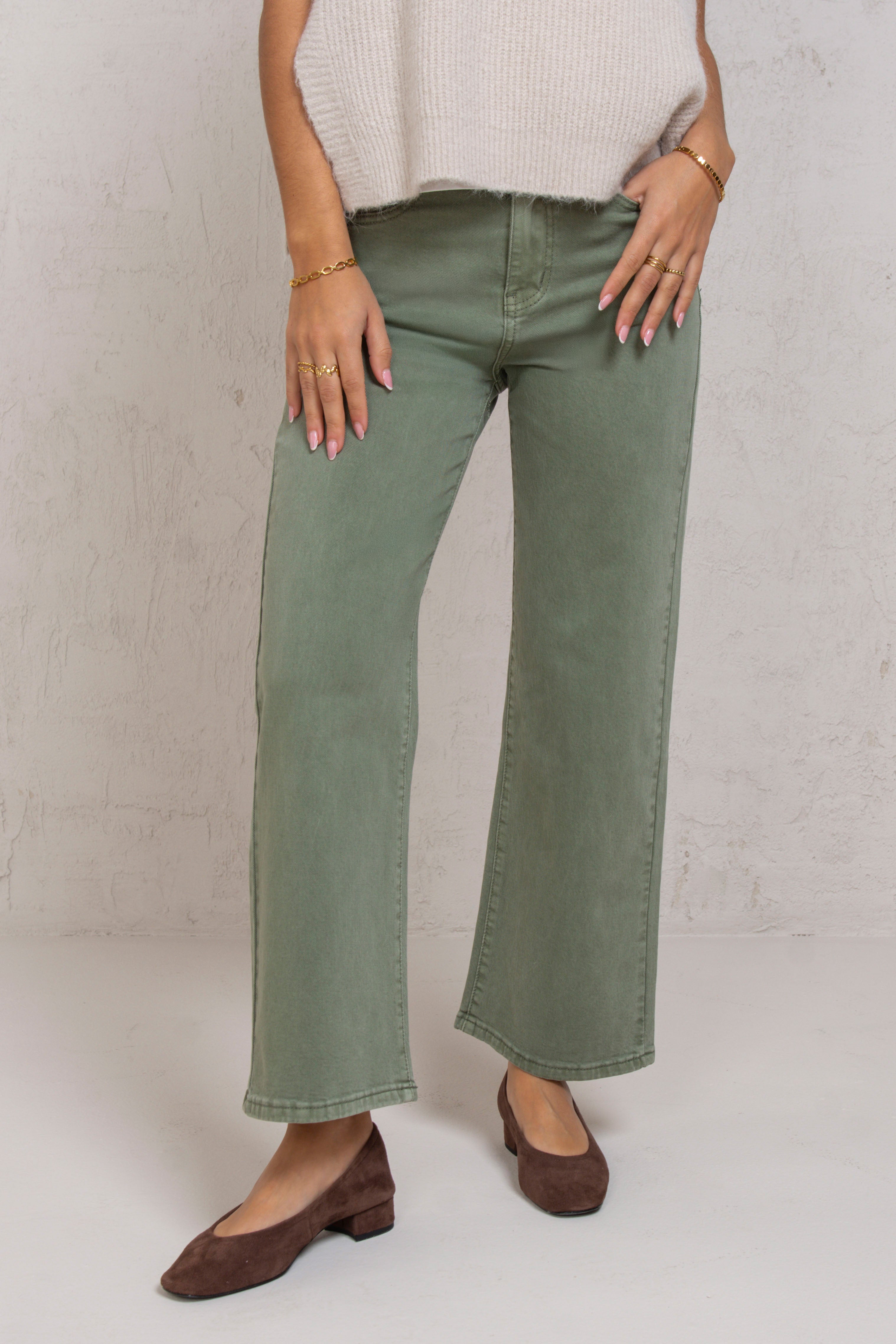 CAROL PANTS // GREEN