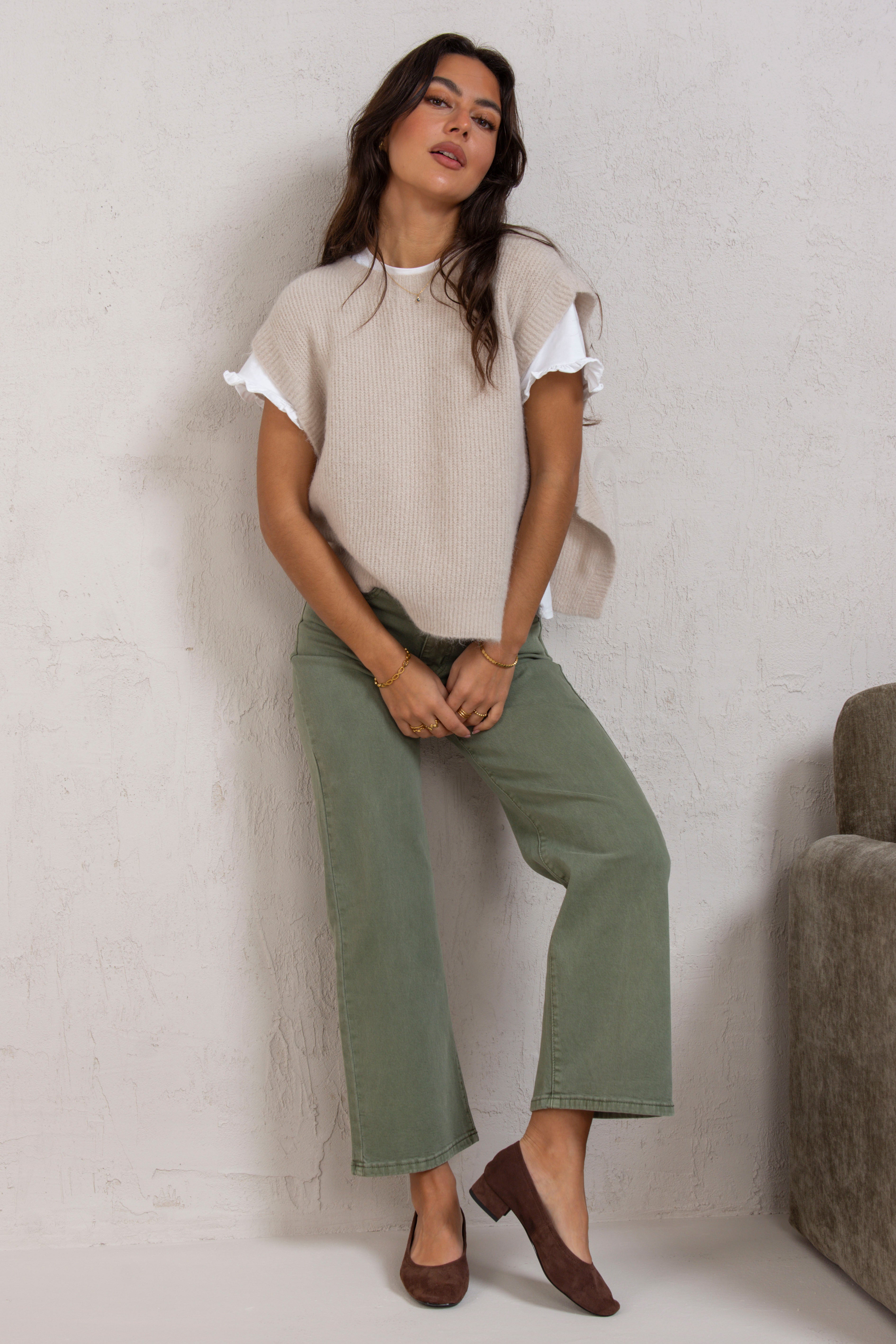 CAROL PANTS // GREEN