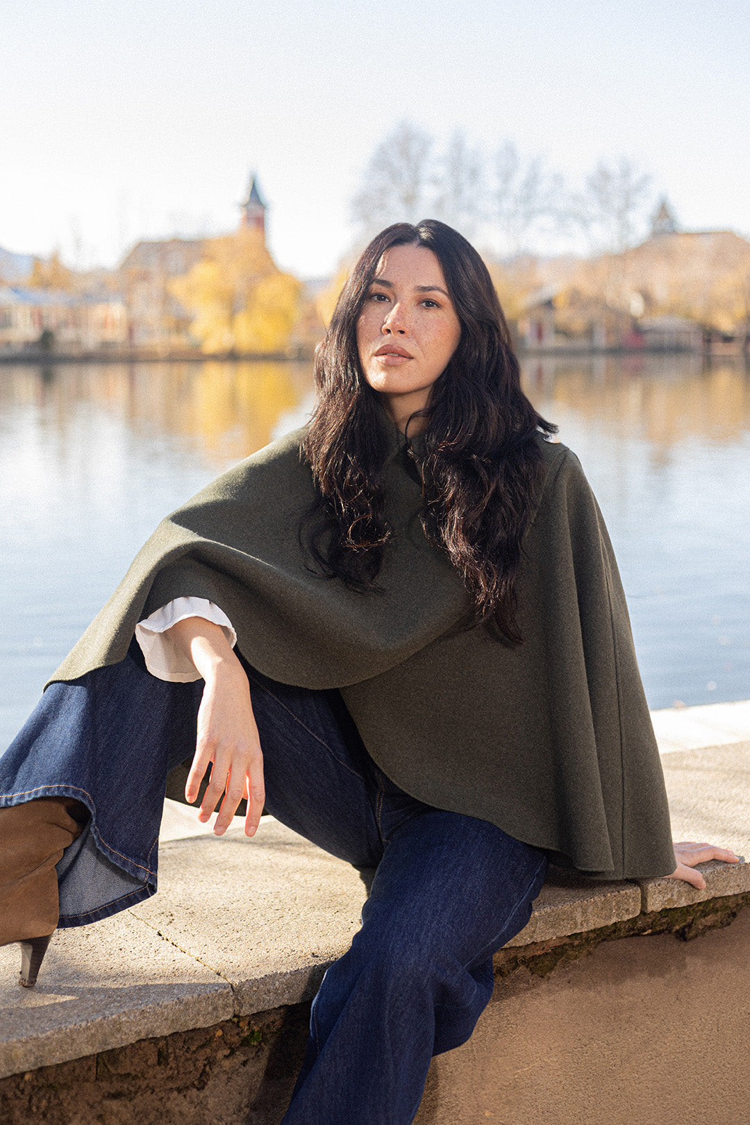 CAROLINA CAPE // DARK GREEN