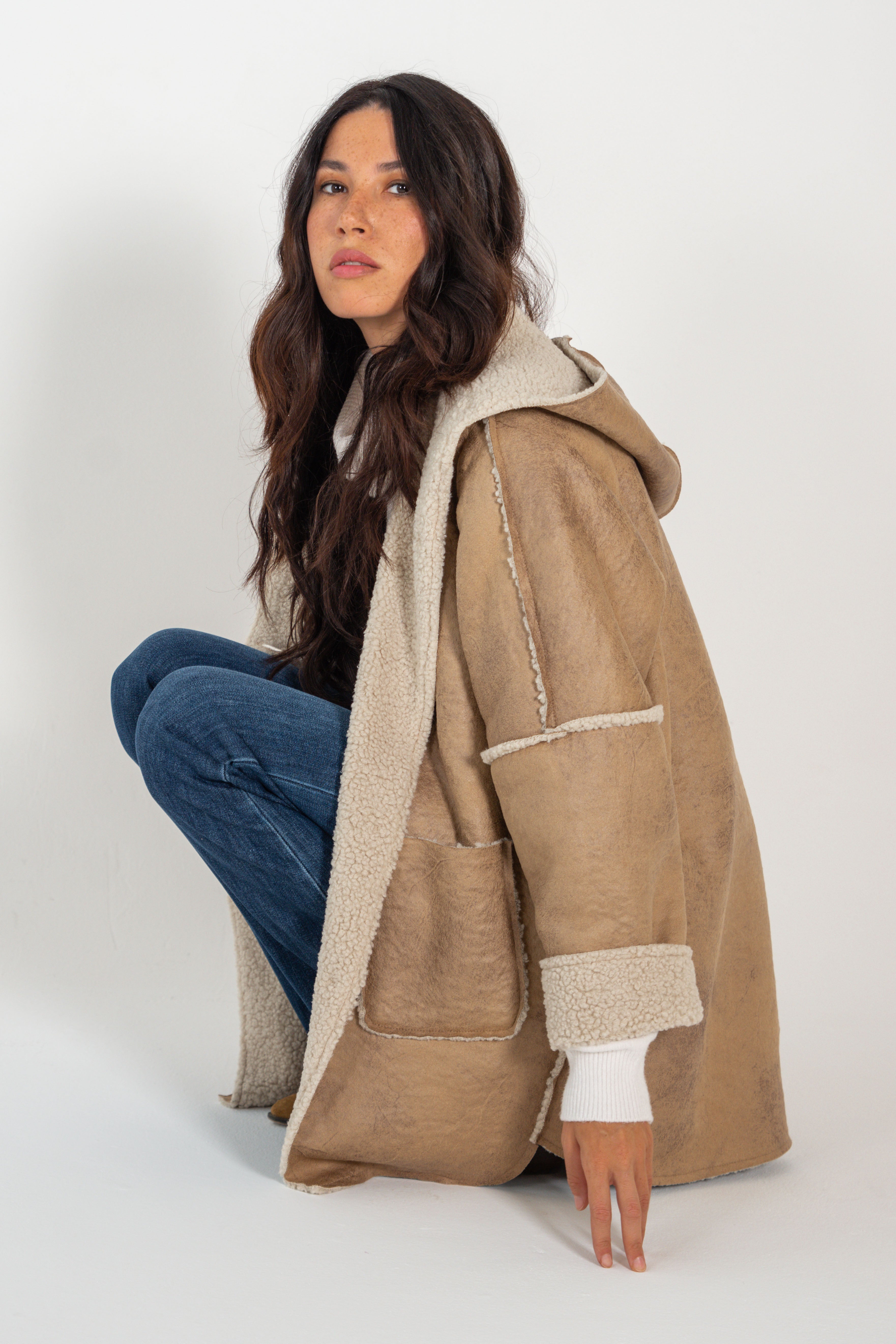 MANUELA COAT // TAUPE