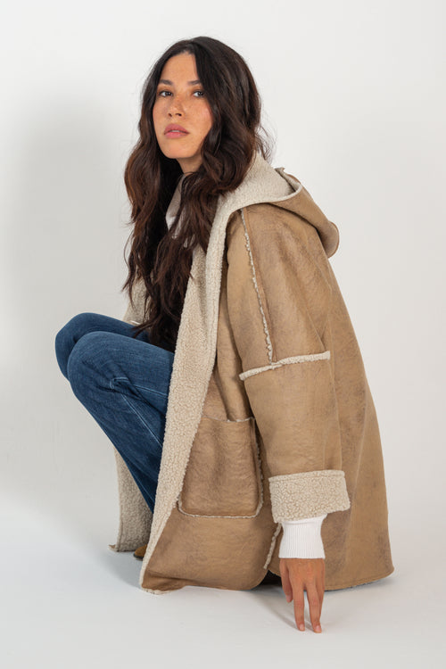 MANUELA COAT // TAUPE image 1