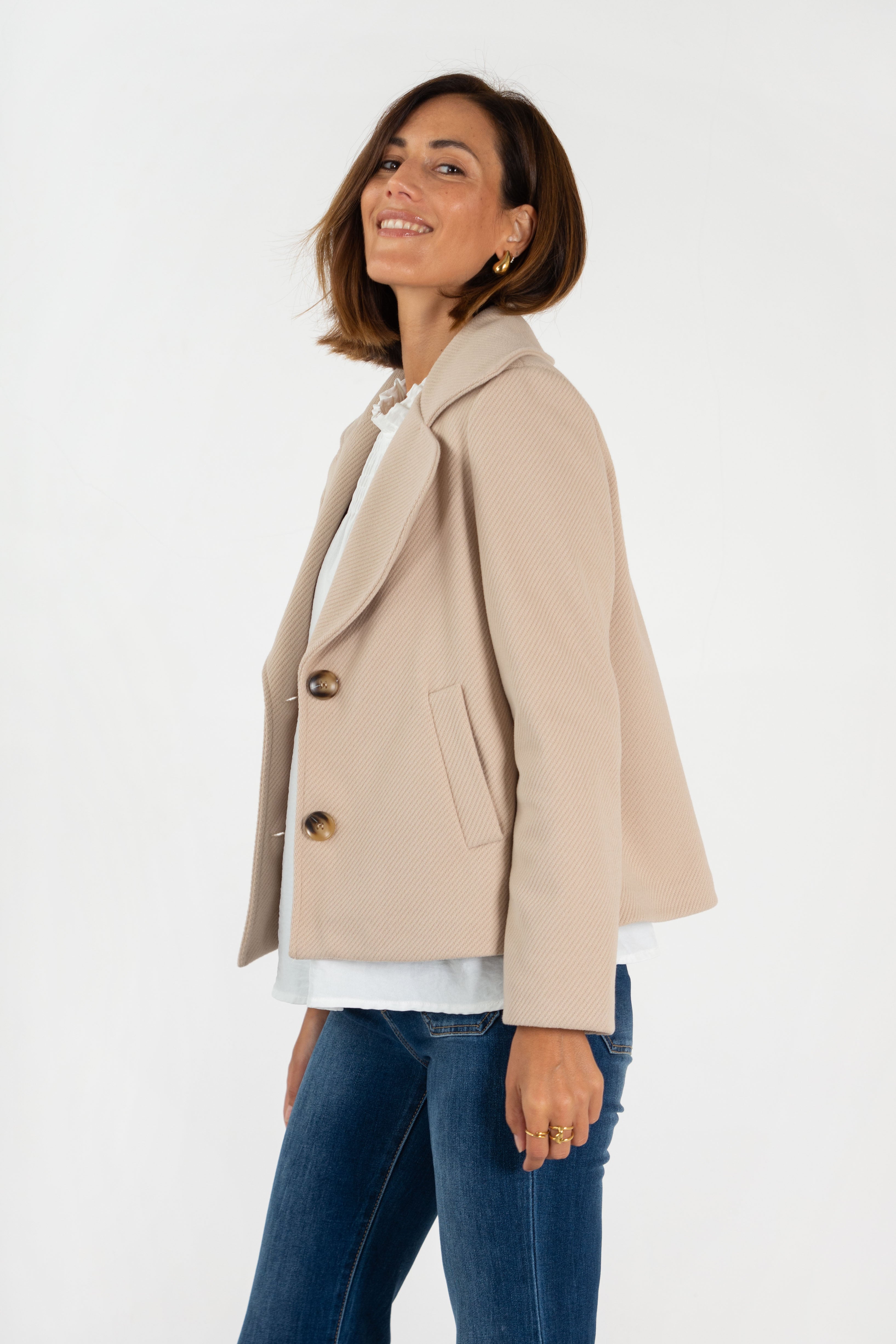 SIENA COAT // BEIGE