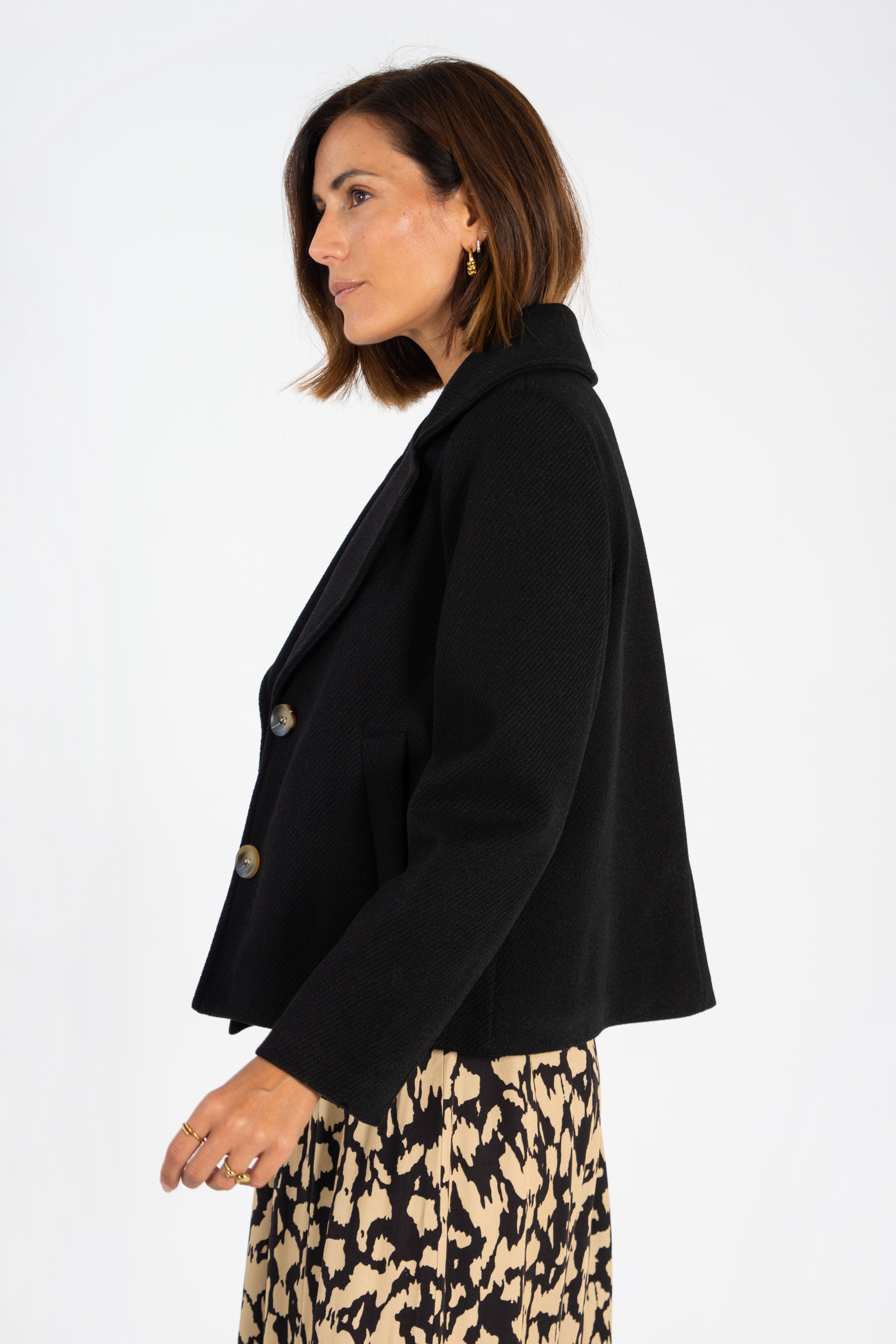 SIENA COAT // BLACK