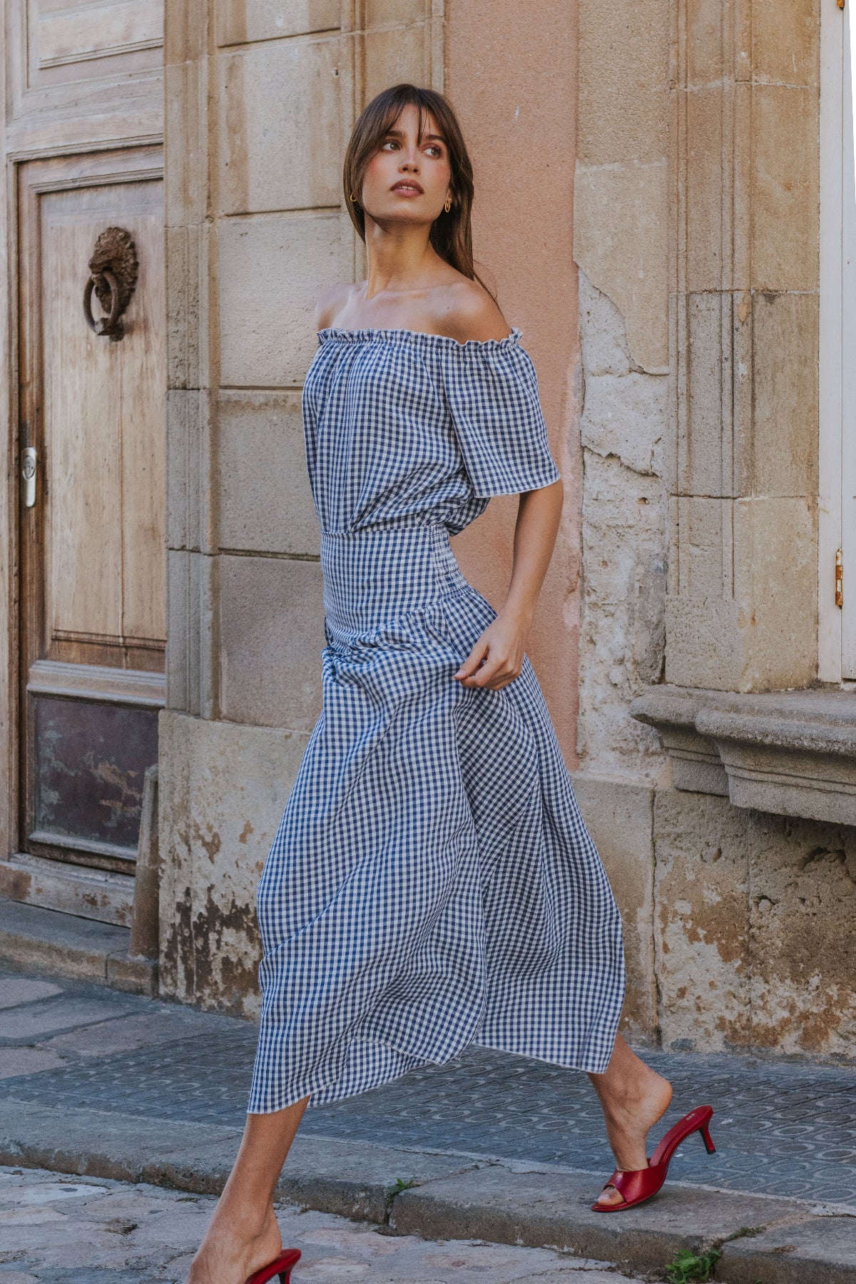 CAMISA CLAUDIA // VICHÍ AZUL