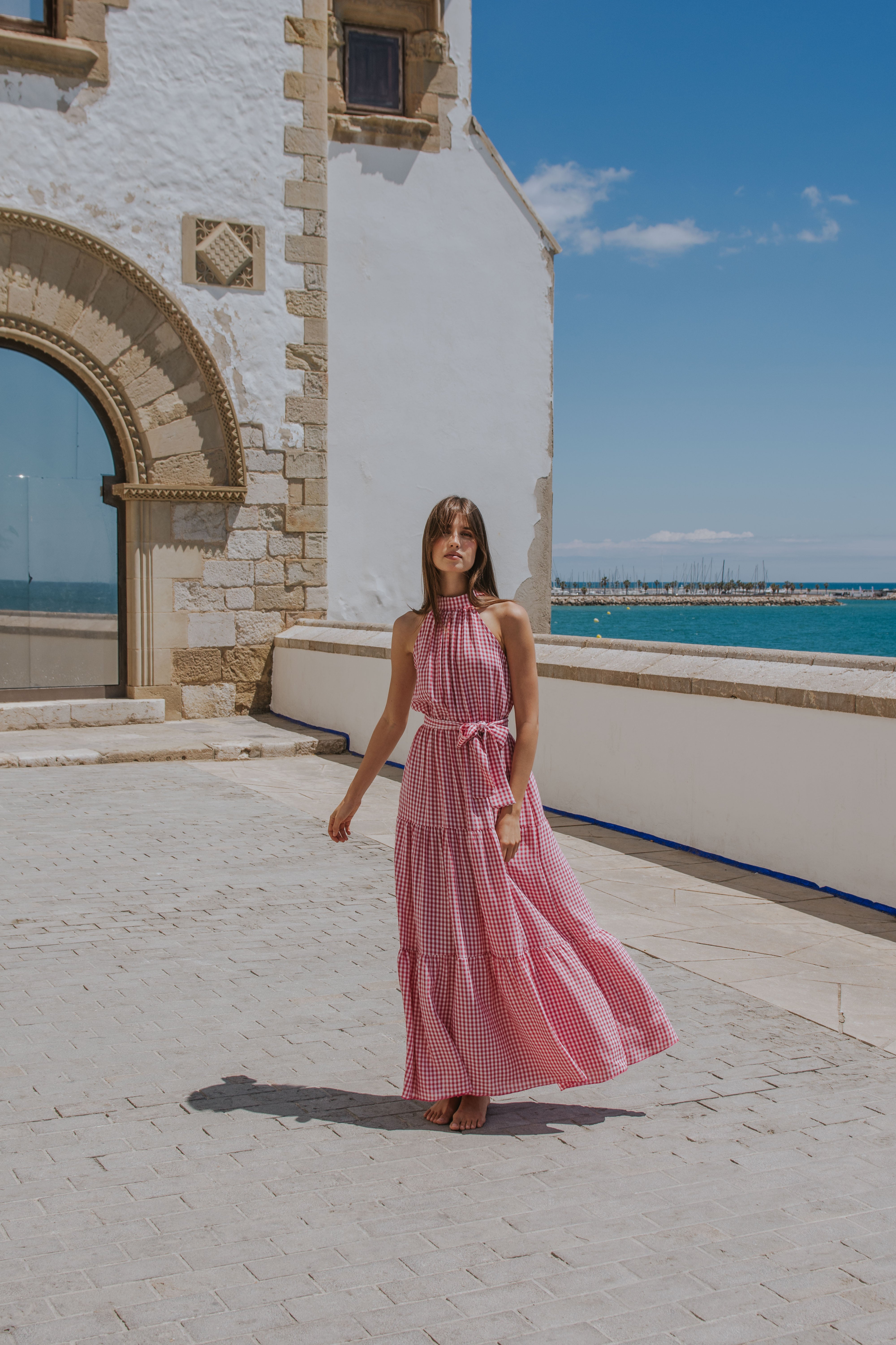 VESTIDO DALIA // VICHÍ ROJO
