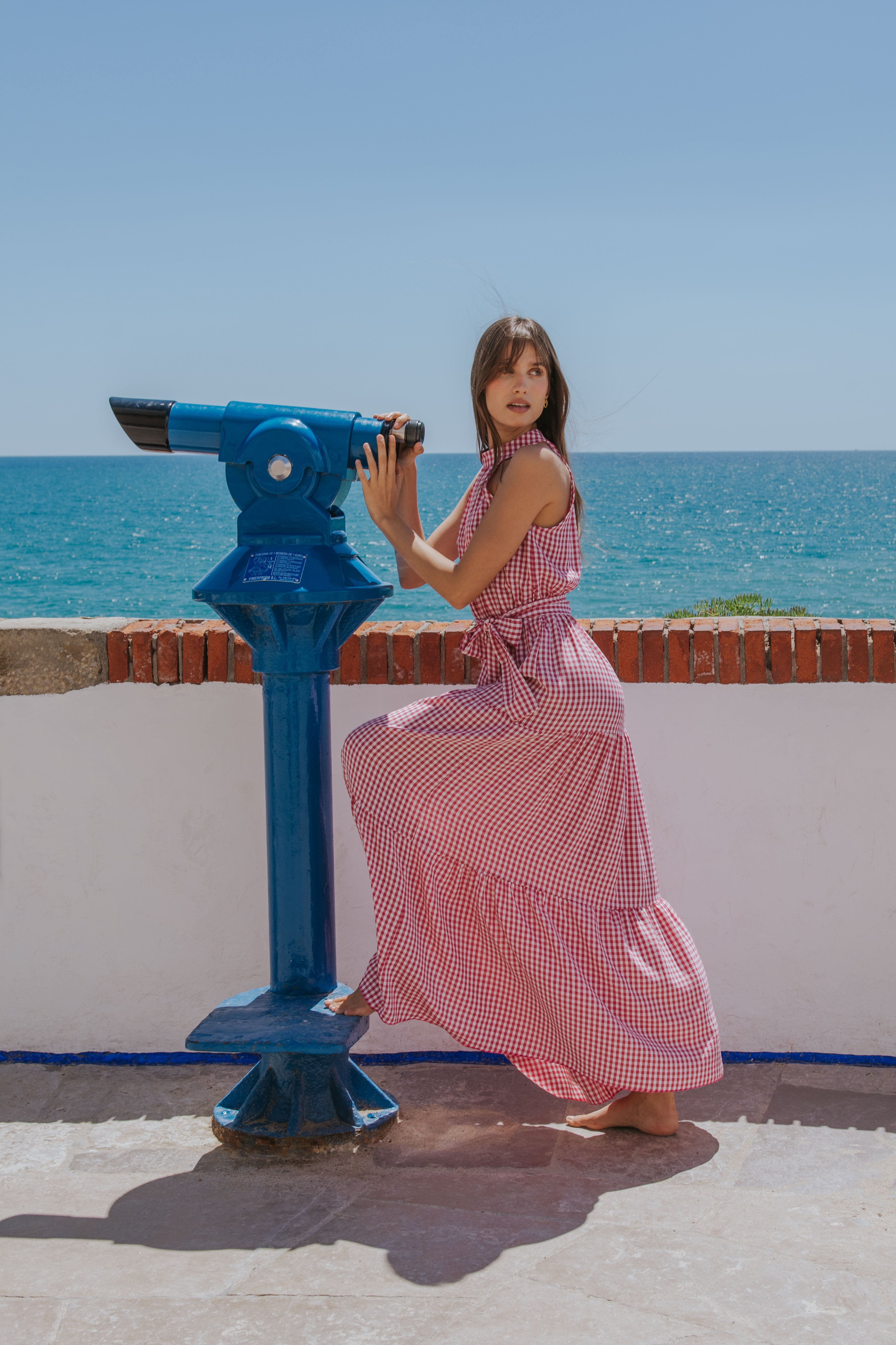 VESTIDO DALIA // VICHÍ ROJO