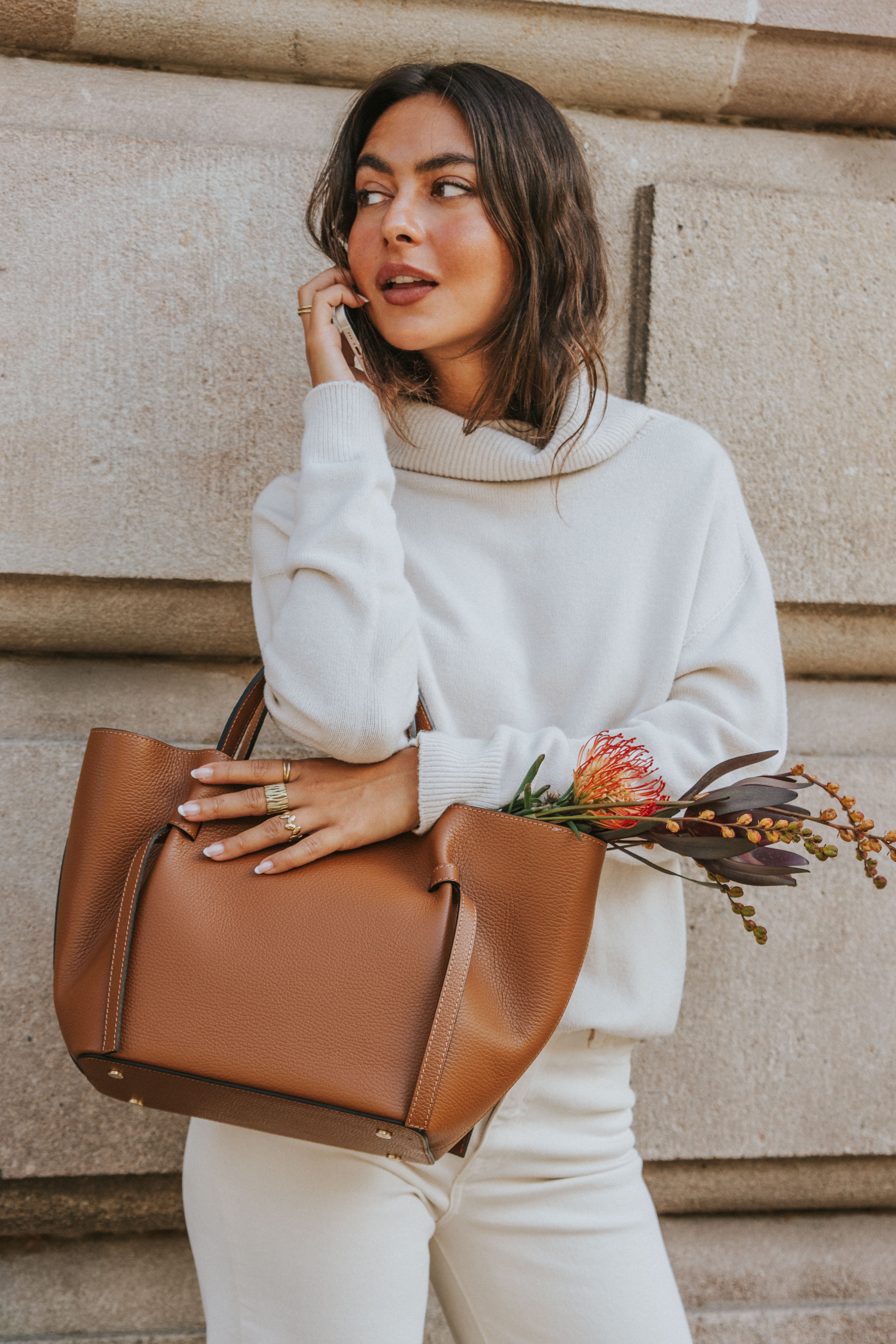 BOLSO CLARA // CAMEL