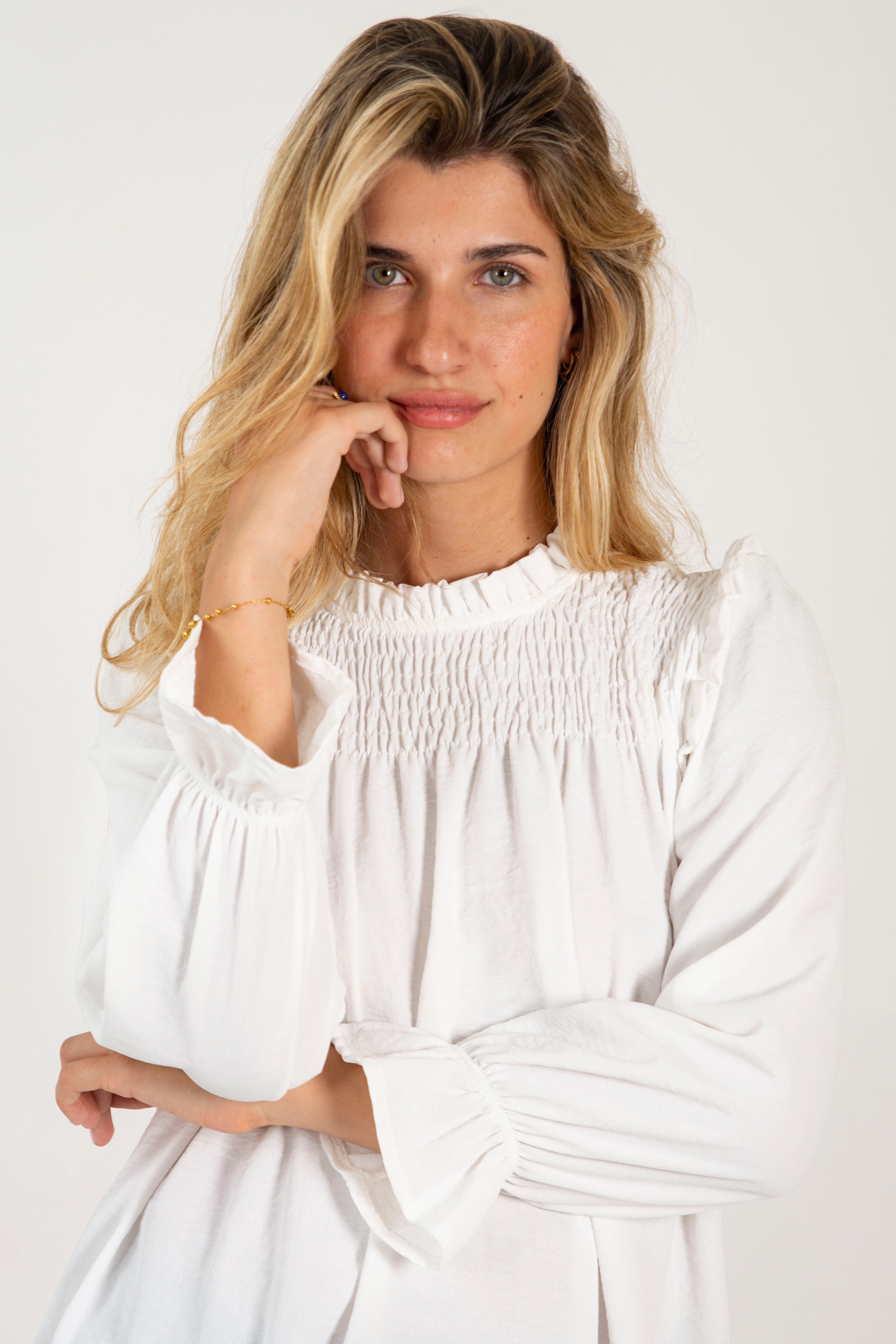 BETTINA SHIRT // WHITE