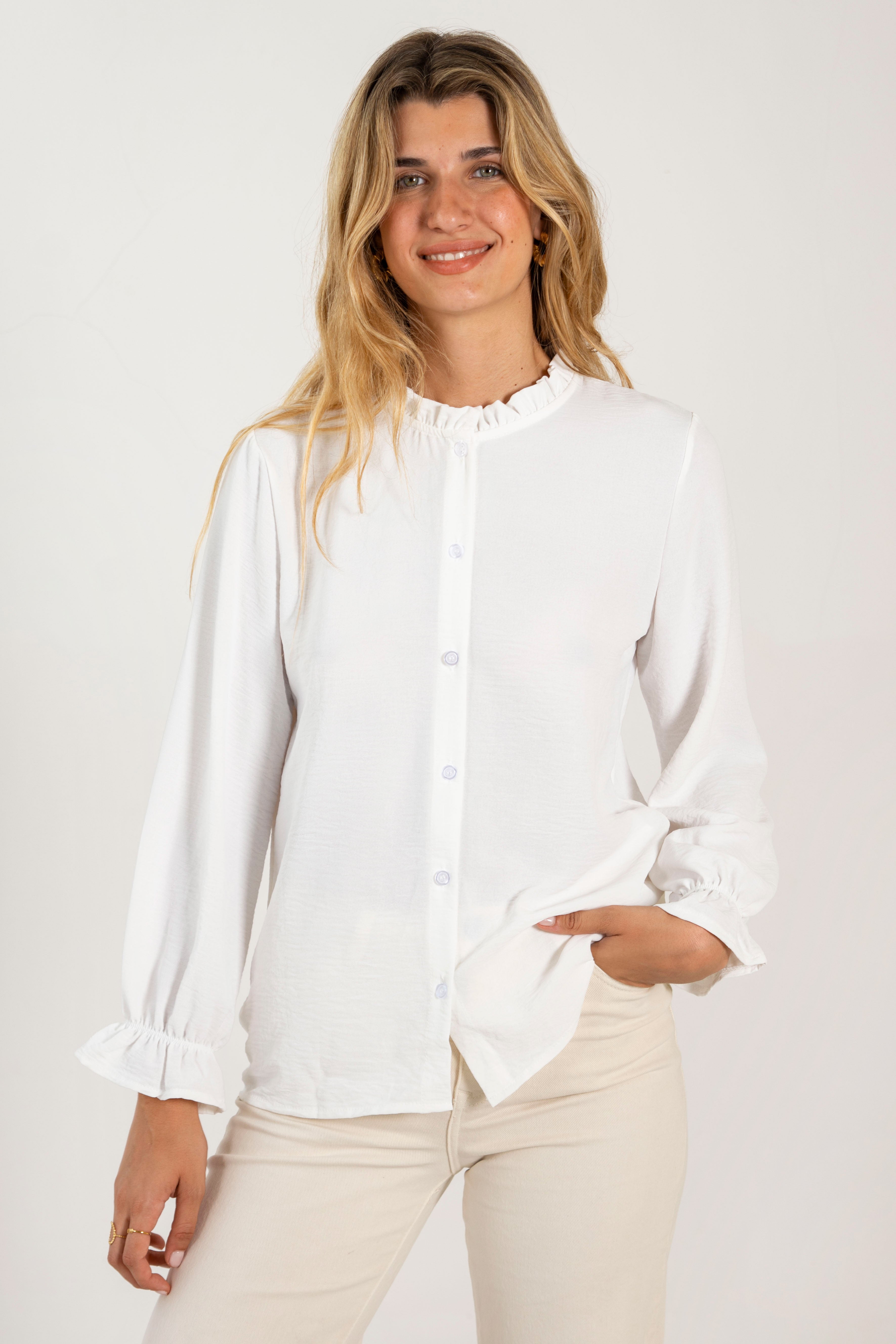 CARMEN SHIRT // WHITE