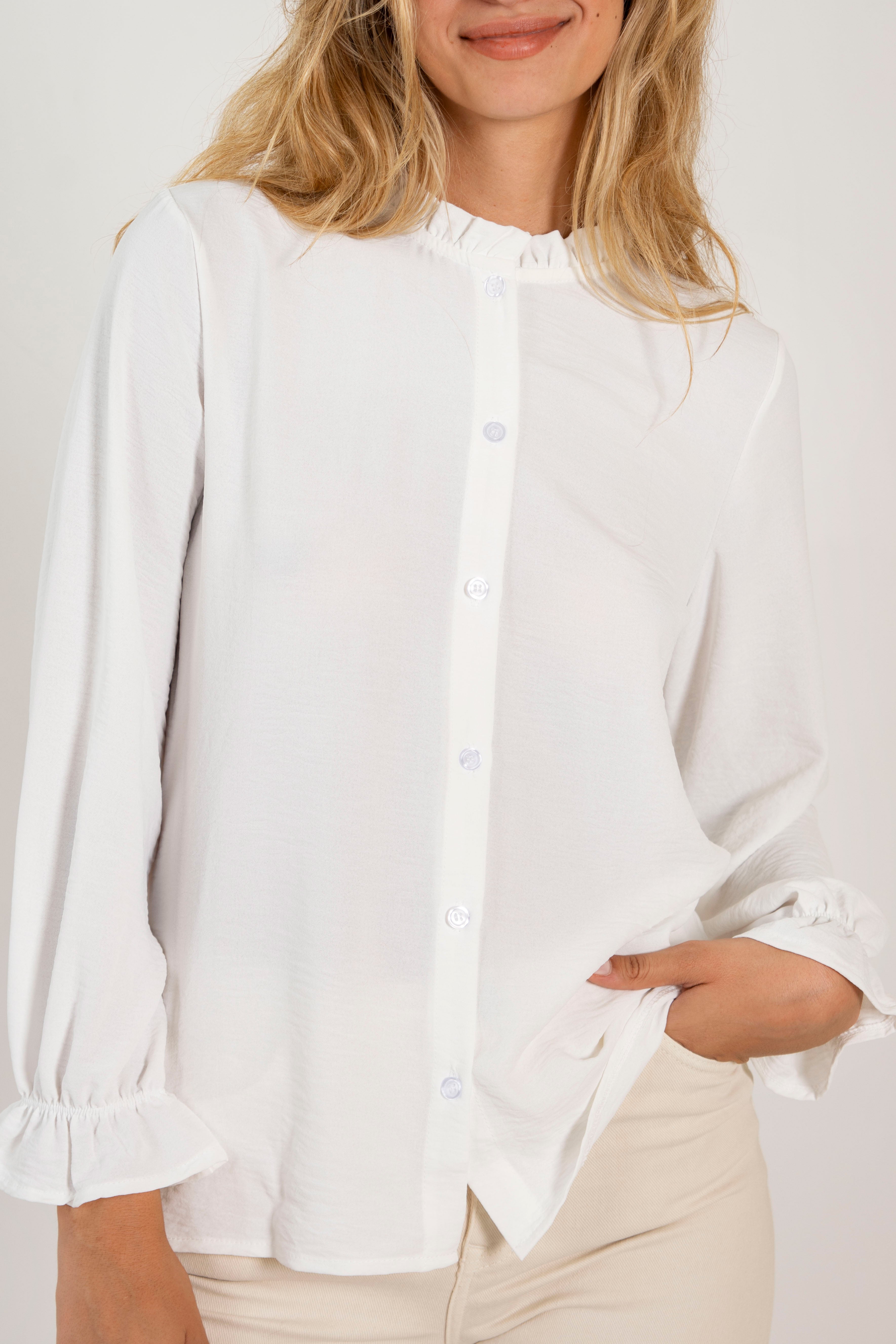 CARMEN SHIRT // WHITE