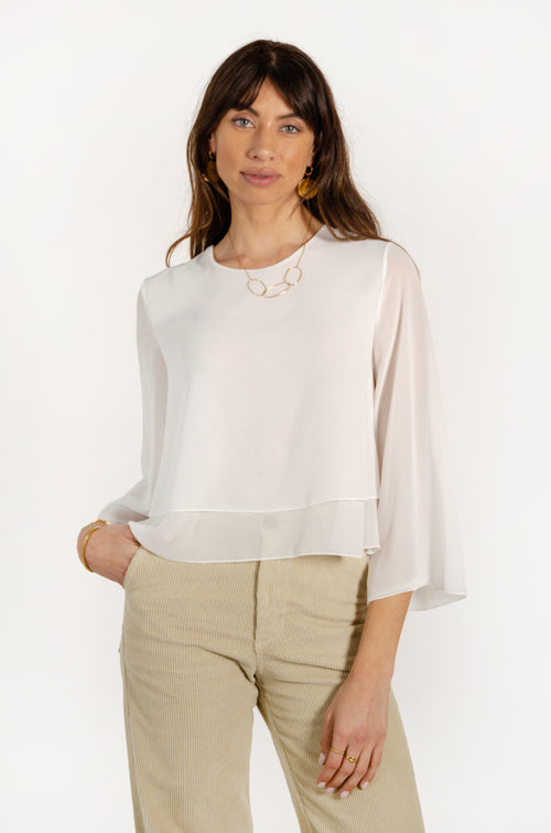 ESTER SHIRT // WHITE image 1