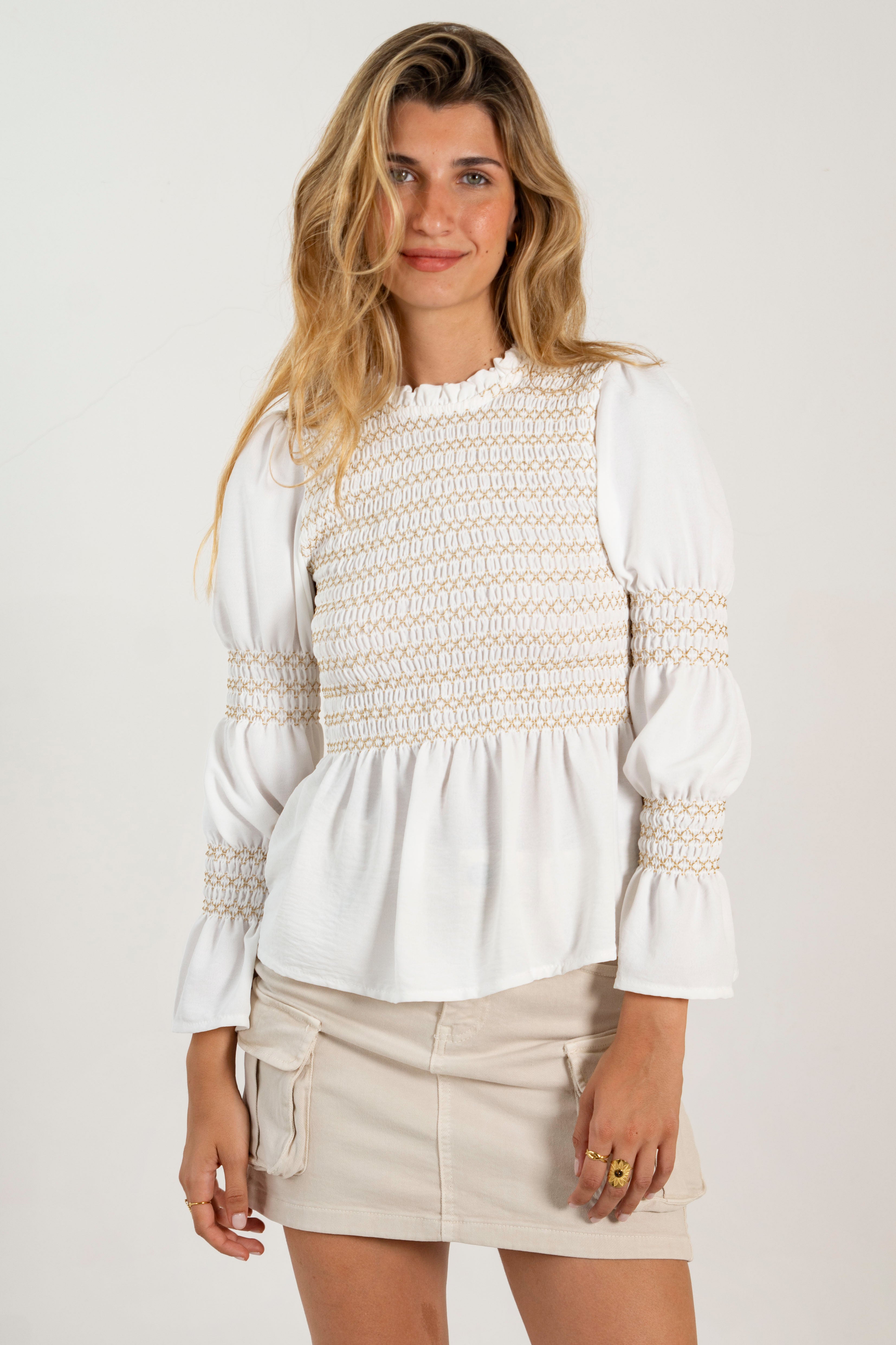 LEONOR SHIRT // WHITE