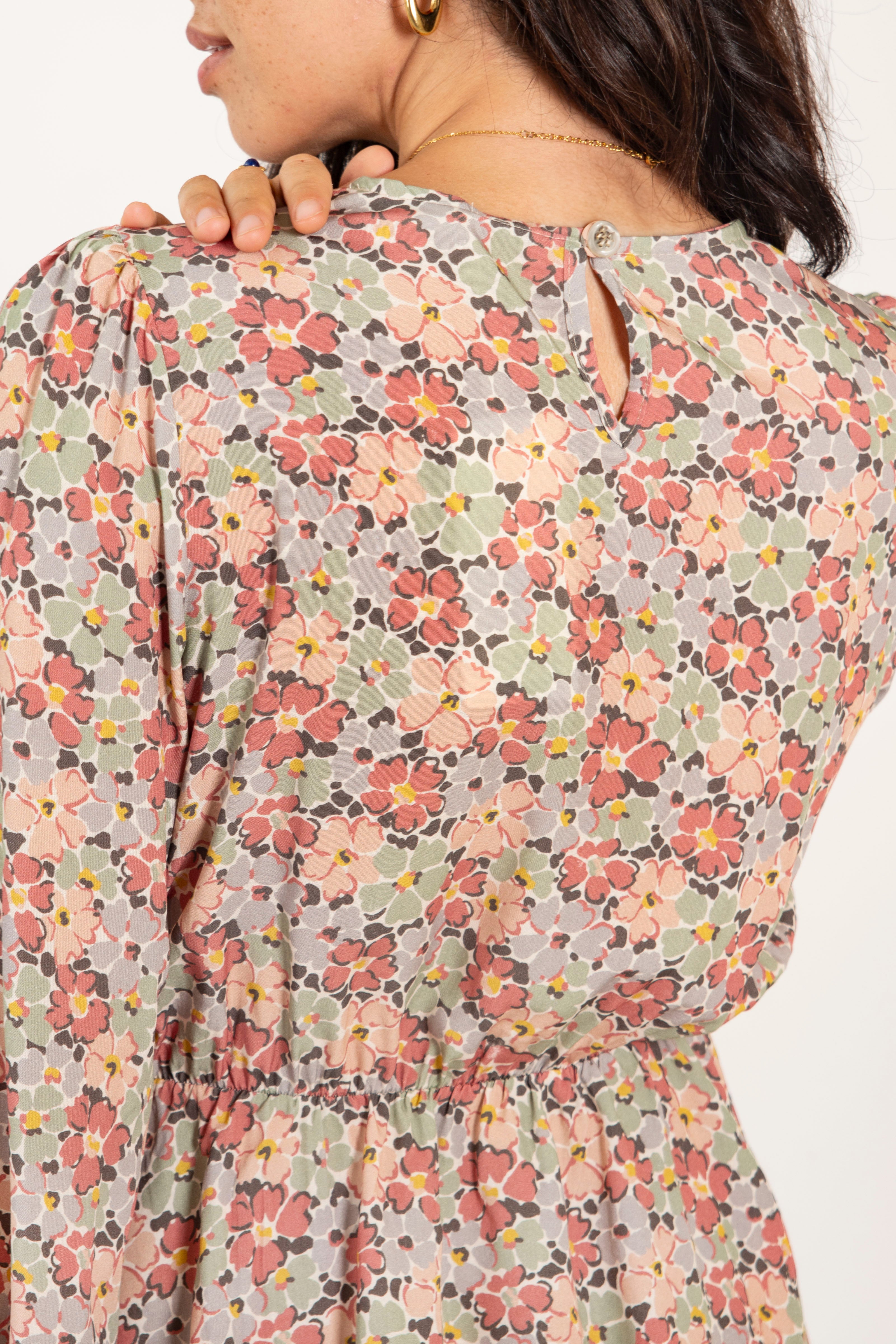 PATTY SHIRT // AUTUMN FLOWERS