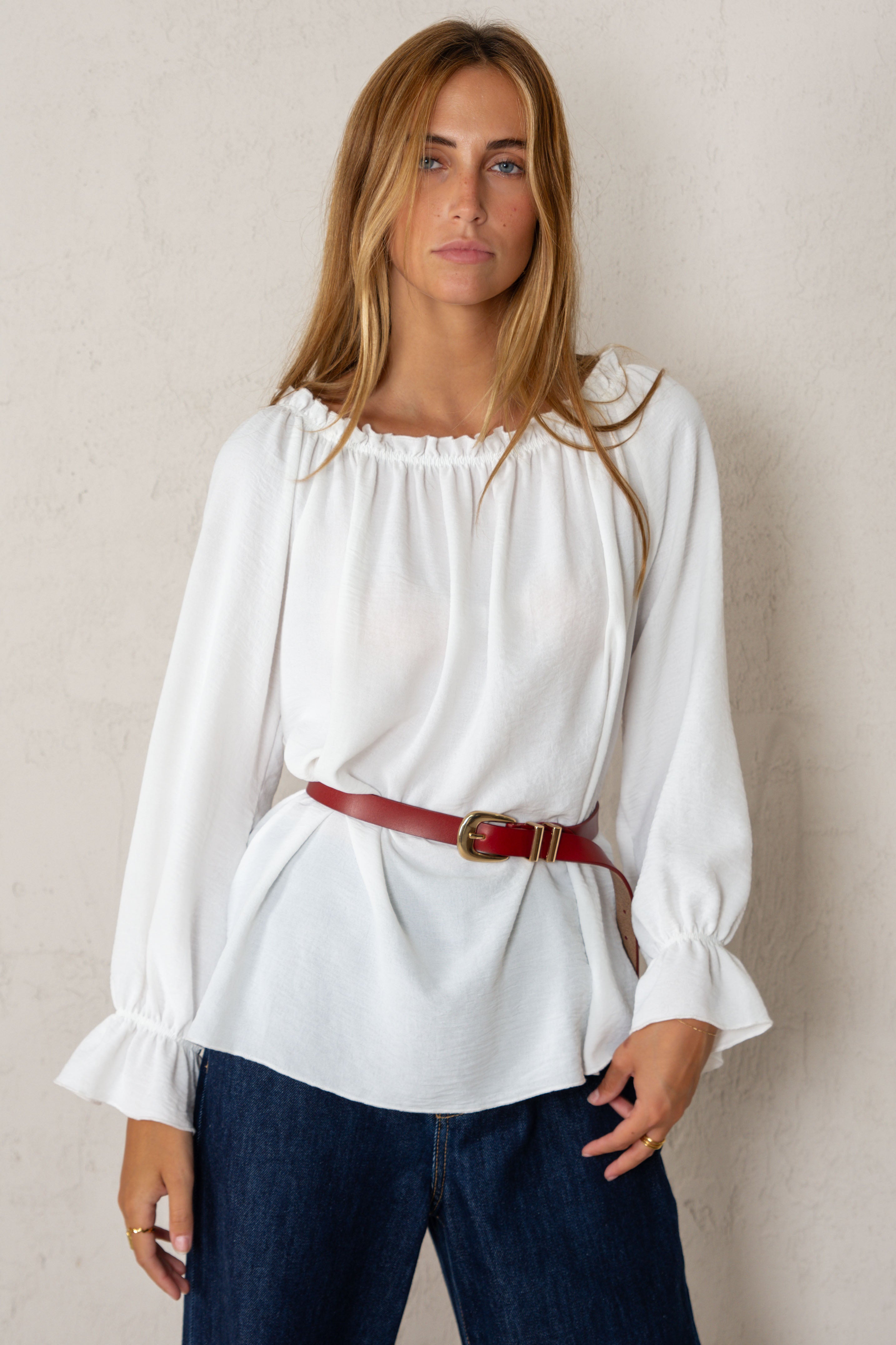 CAMISA ALMUDENA // BLANCO