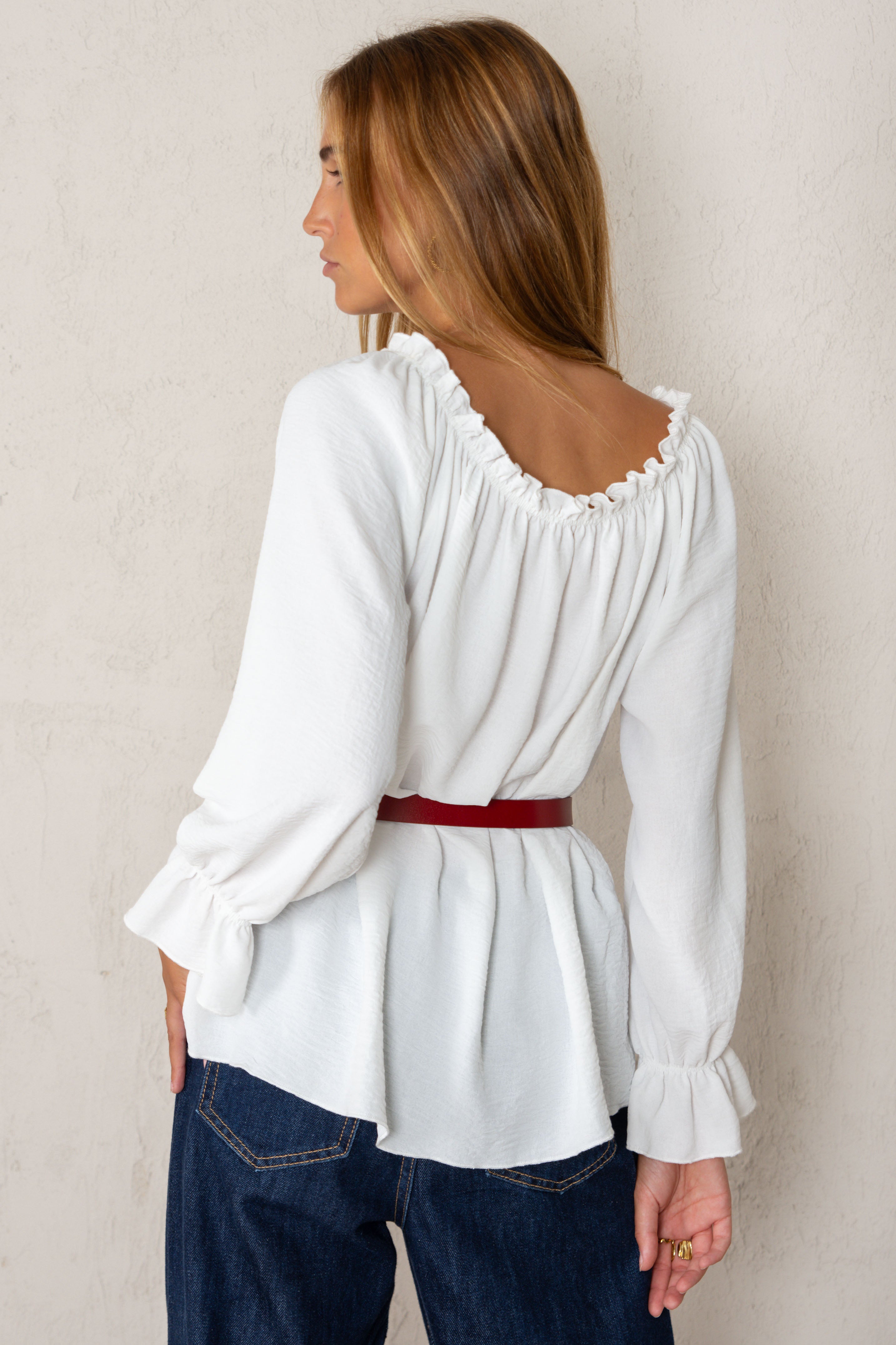 CAMISA ALMUDENA // BLANCO