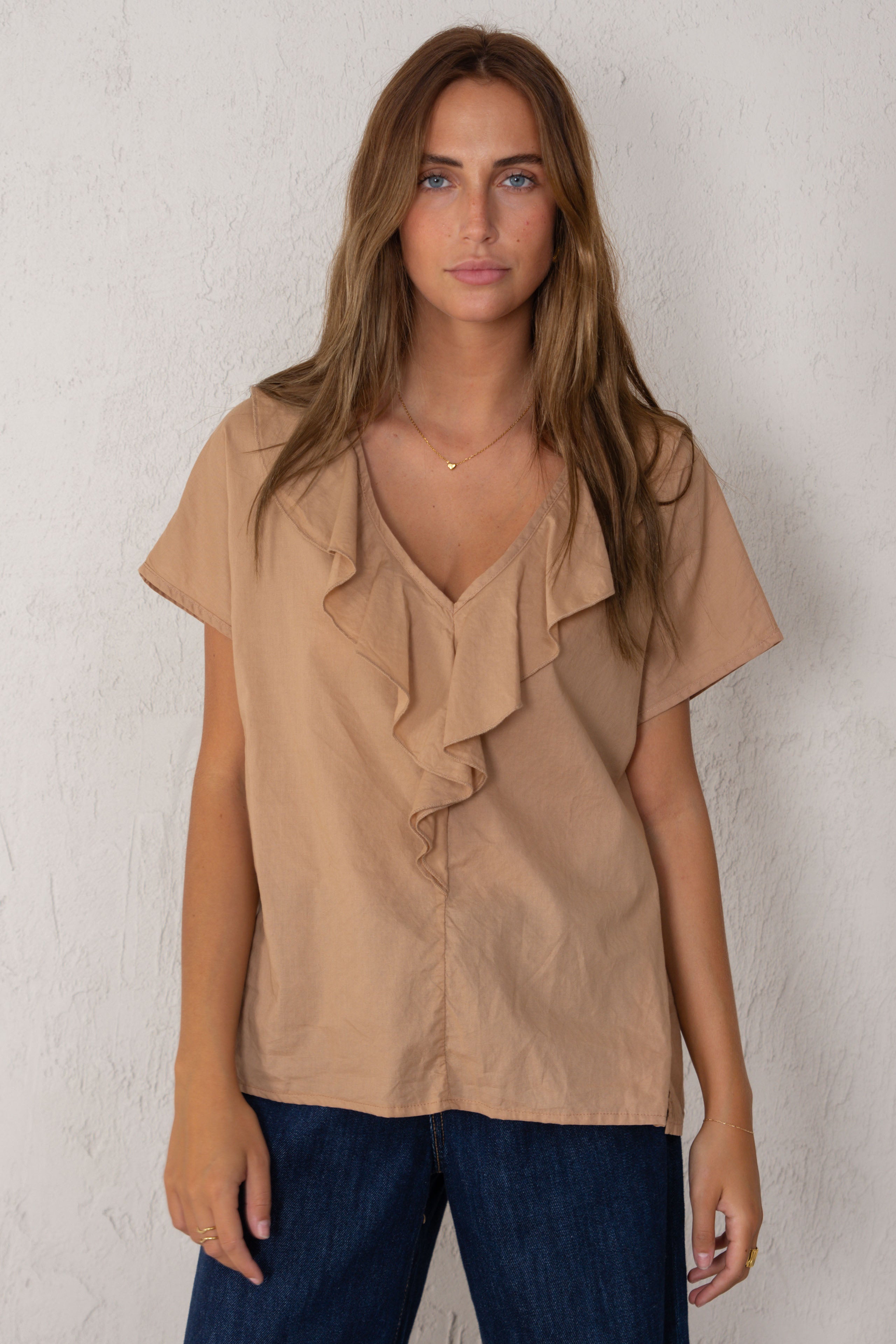 CAMISA ANTONELLA // TEJA CLARO