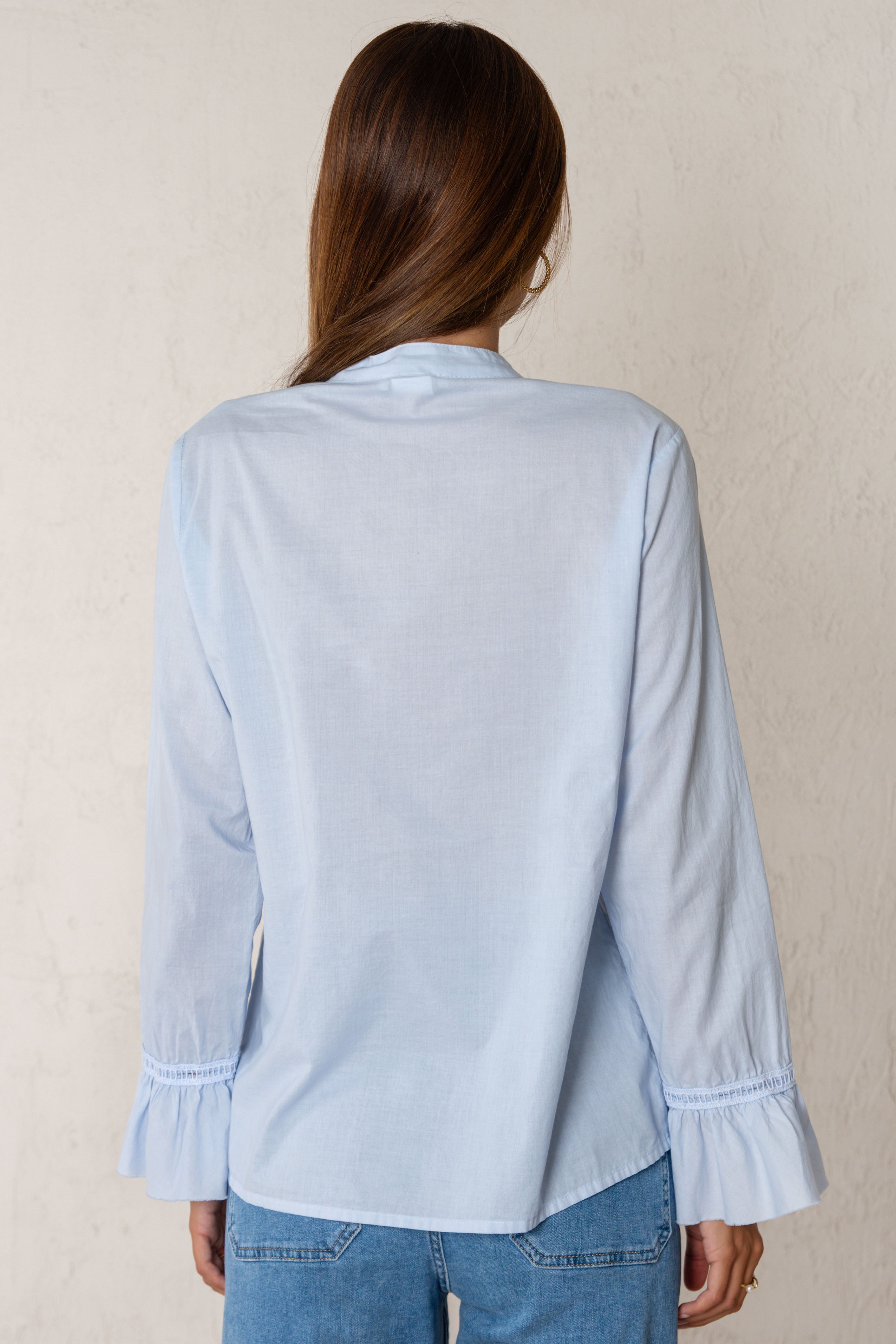 CAMISA AURORA // AZUL CIELO