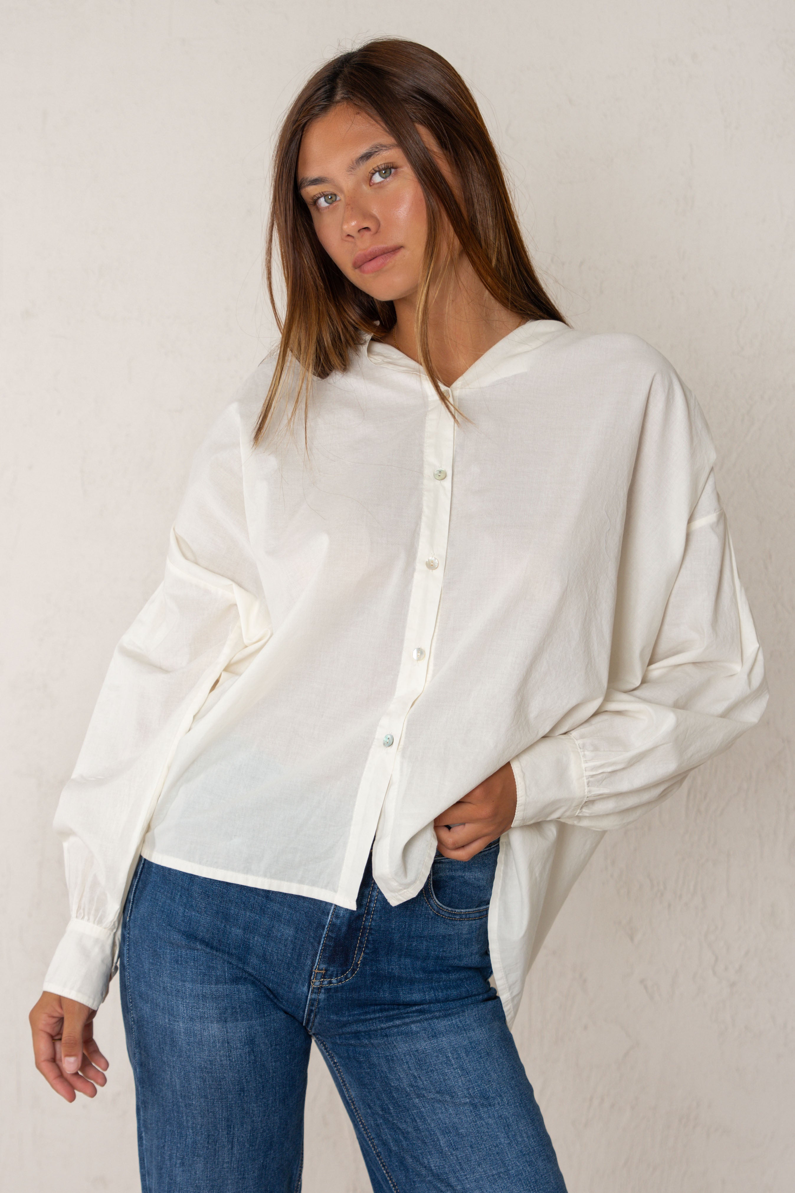 CAMISA BRUNELLA // CRUDO