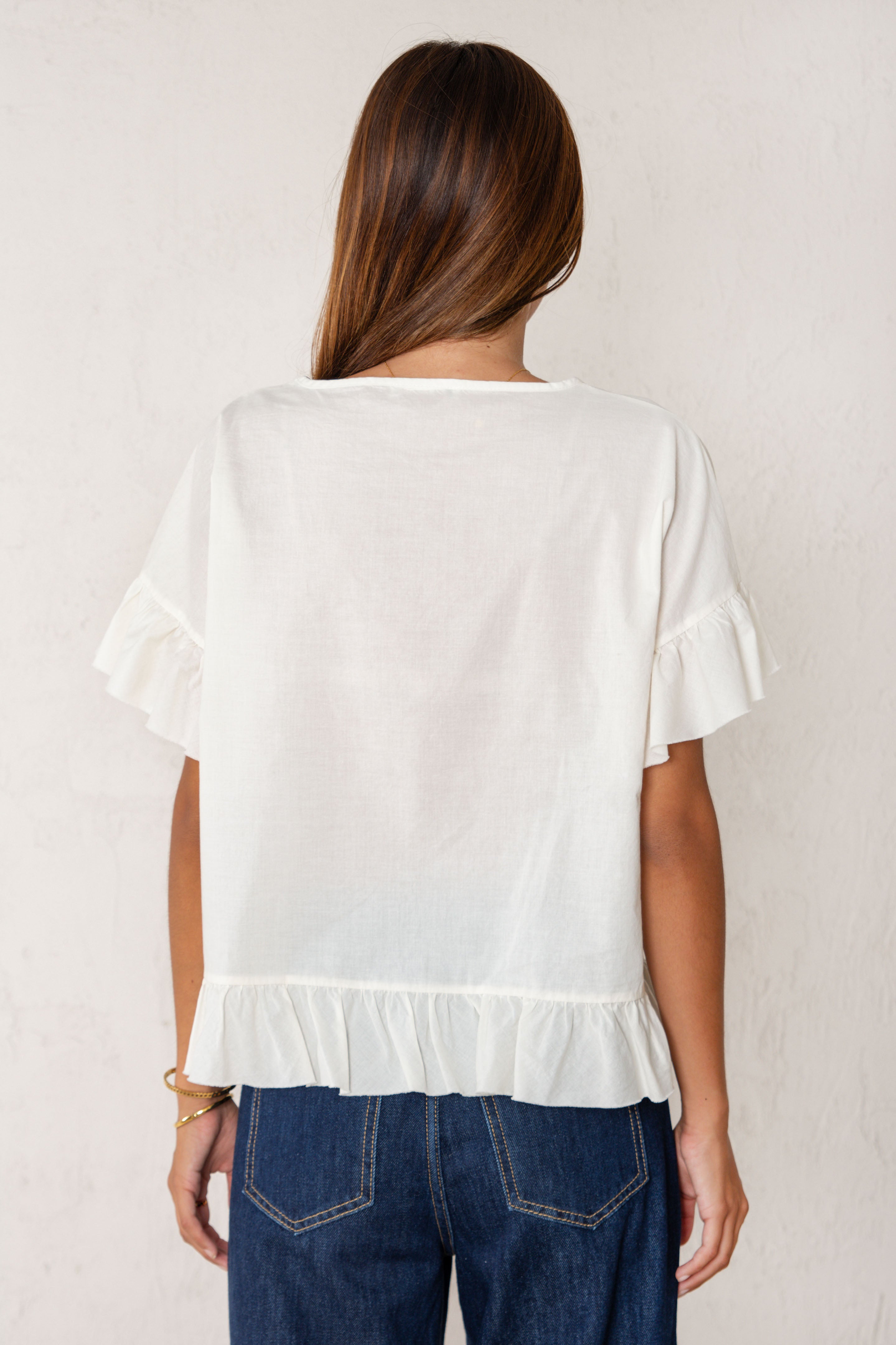 CAMISA OLIVIA // CRUDO