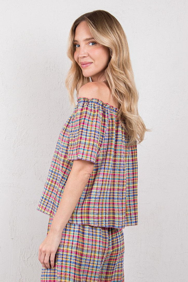 CAMISA ALMA // TARTÁN MULTICOLOR