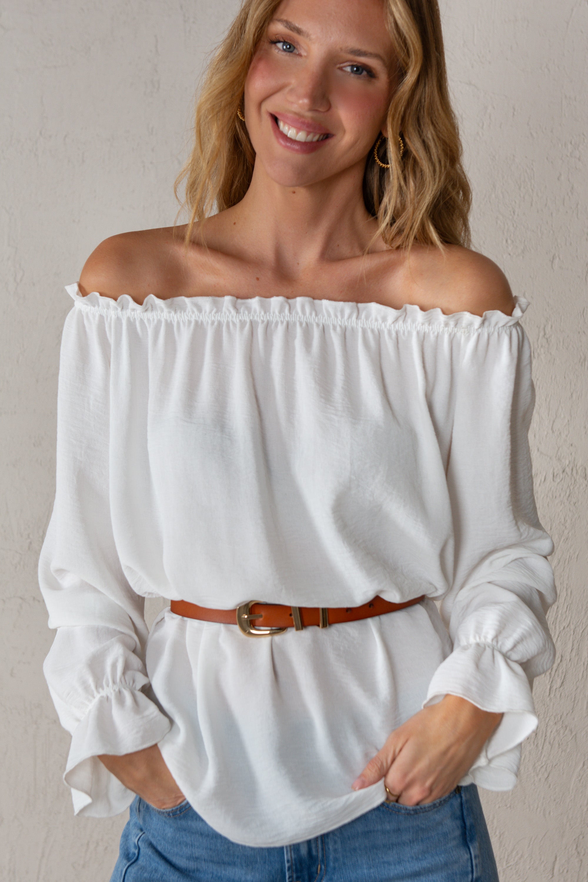 CAMISA ALMUDENA // BLANCO