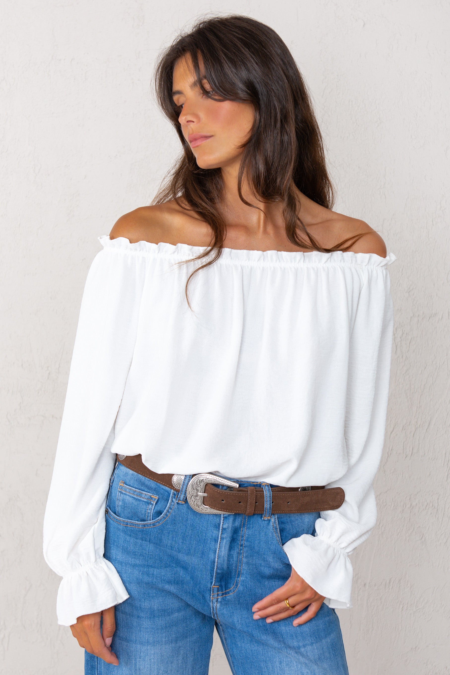 ALMUDENA SHIRT // WHITE