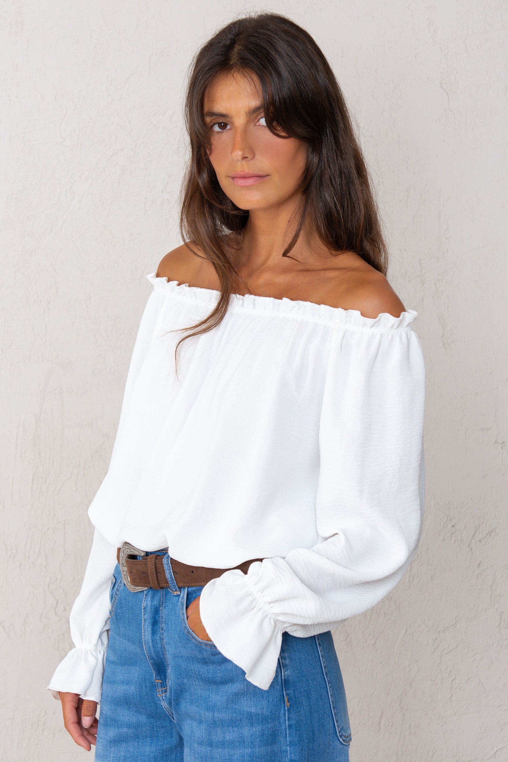 CAMISA ALMUDENA // BLANCO