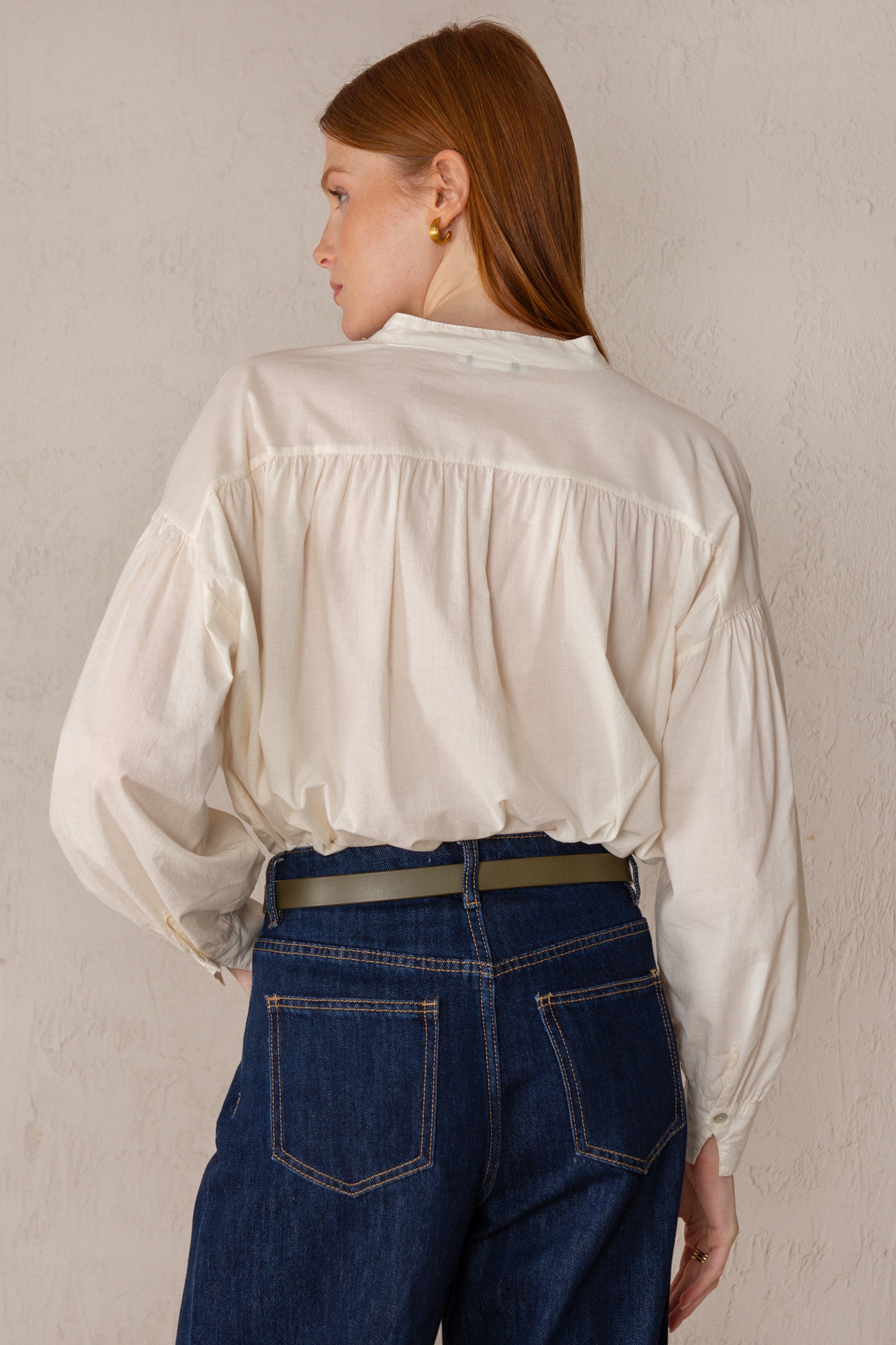 BRUNELLA SHIRT // ECRU