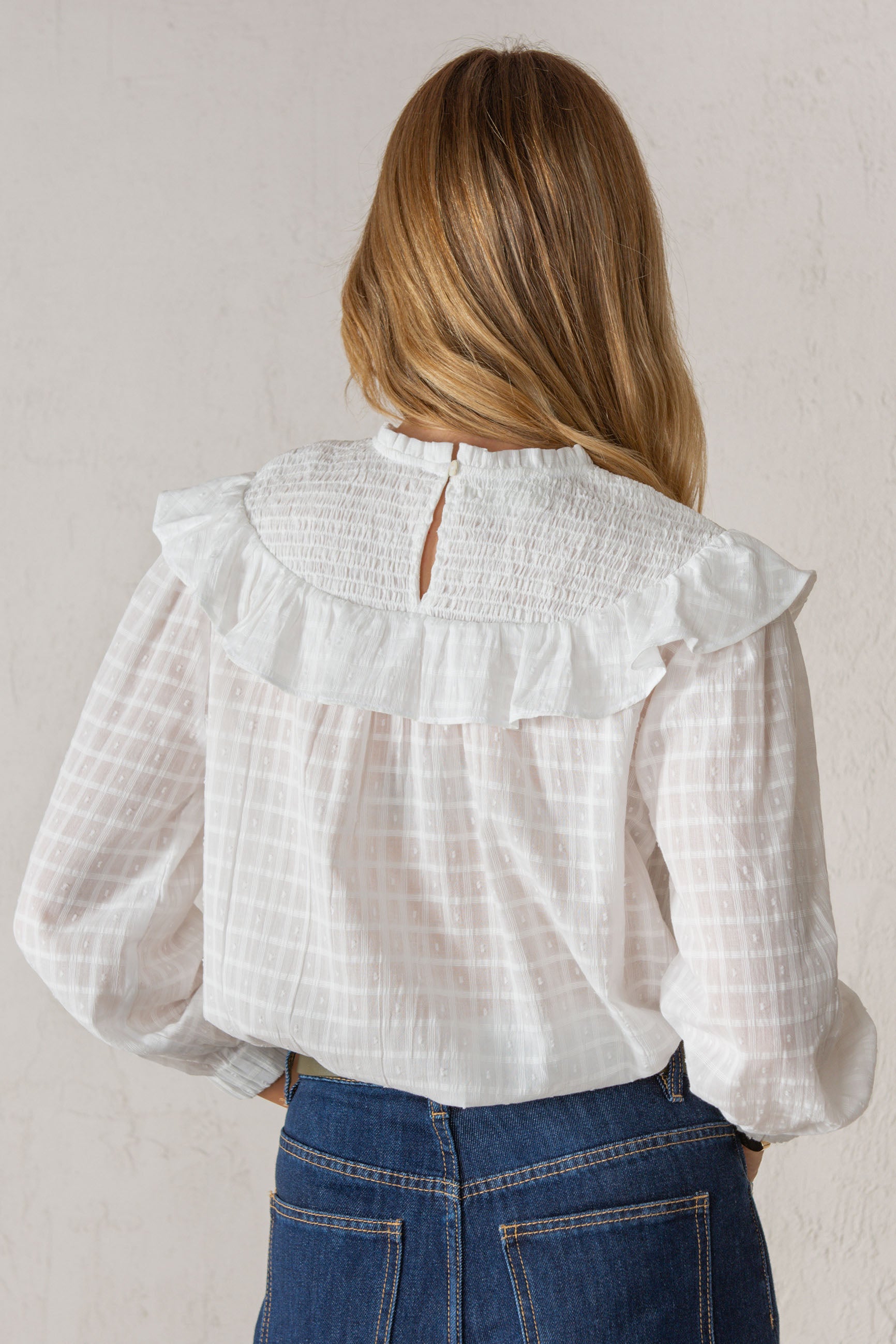 CHEMISE CAROLINA // BLANC